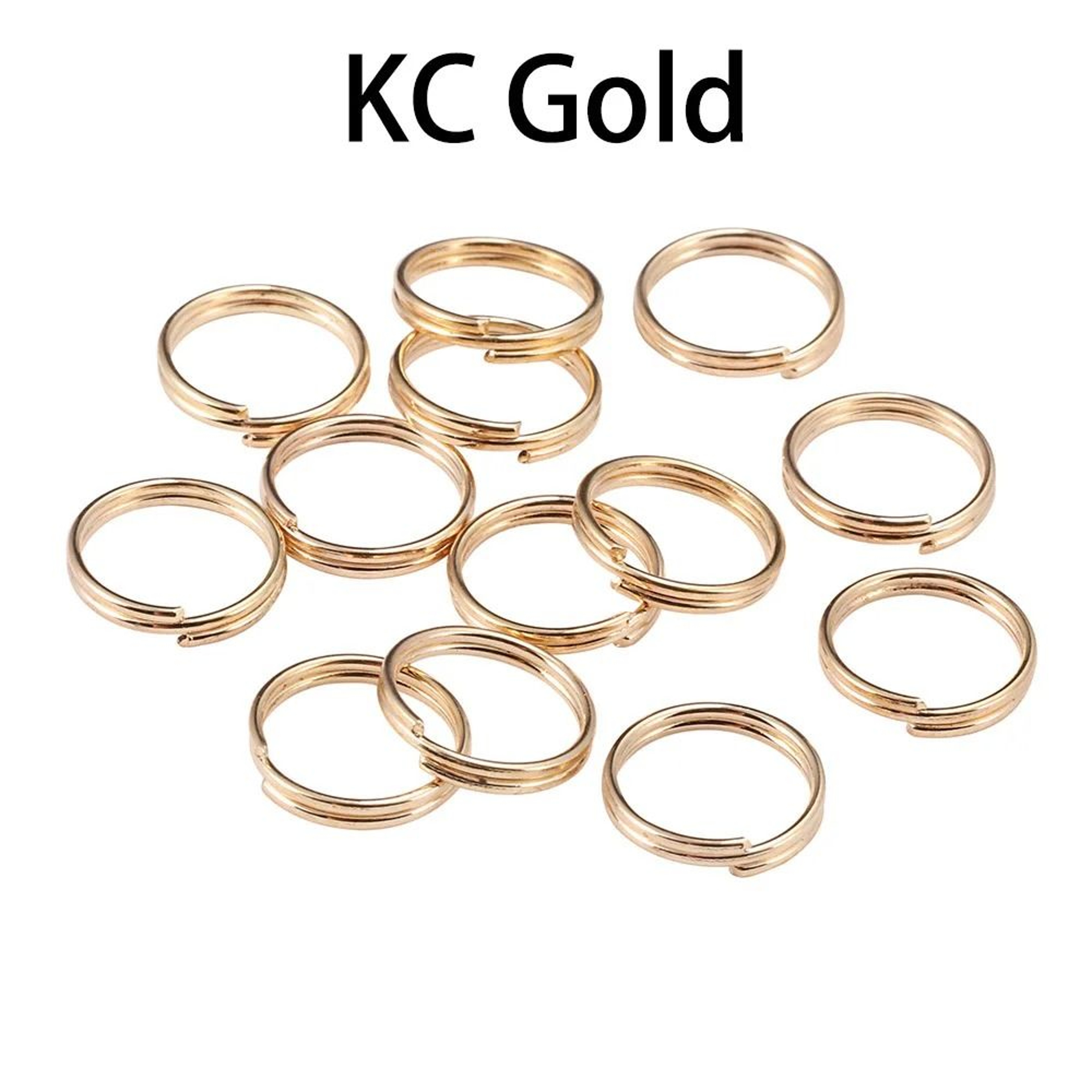 Double Loop Split Jump Rings Connectors For DIY Jewelry Making 420mm 11