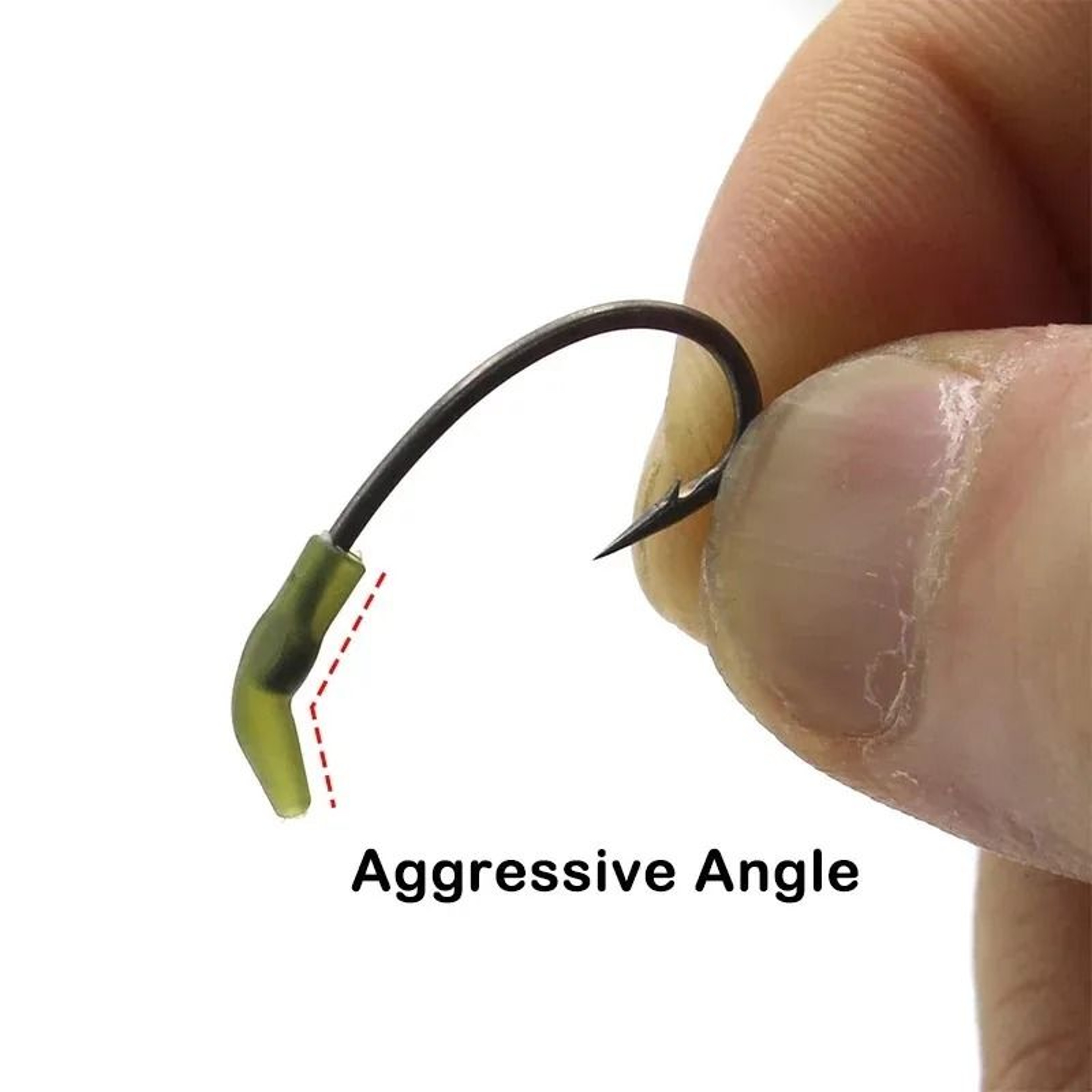 30Pcs Carp Fishing Hook Kickers D Rig Aligner Sleeves Terminal Tackle 3