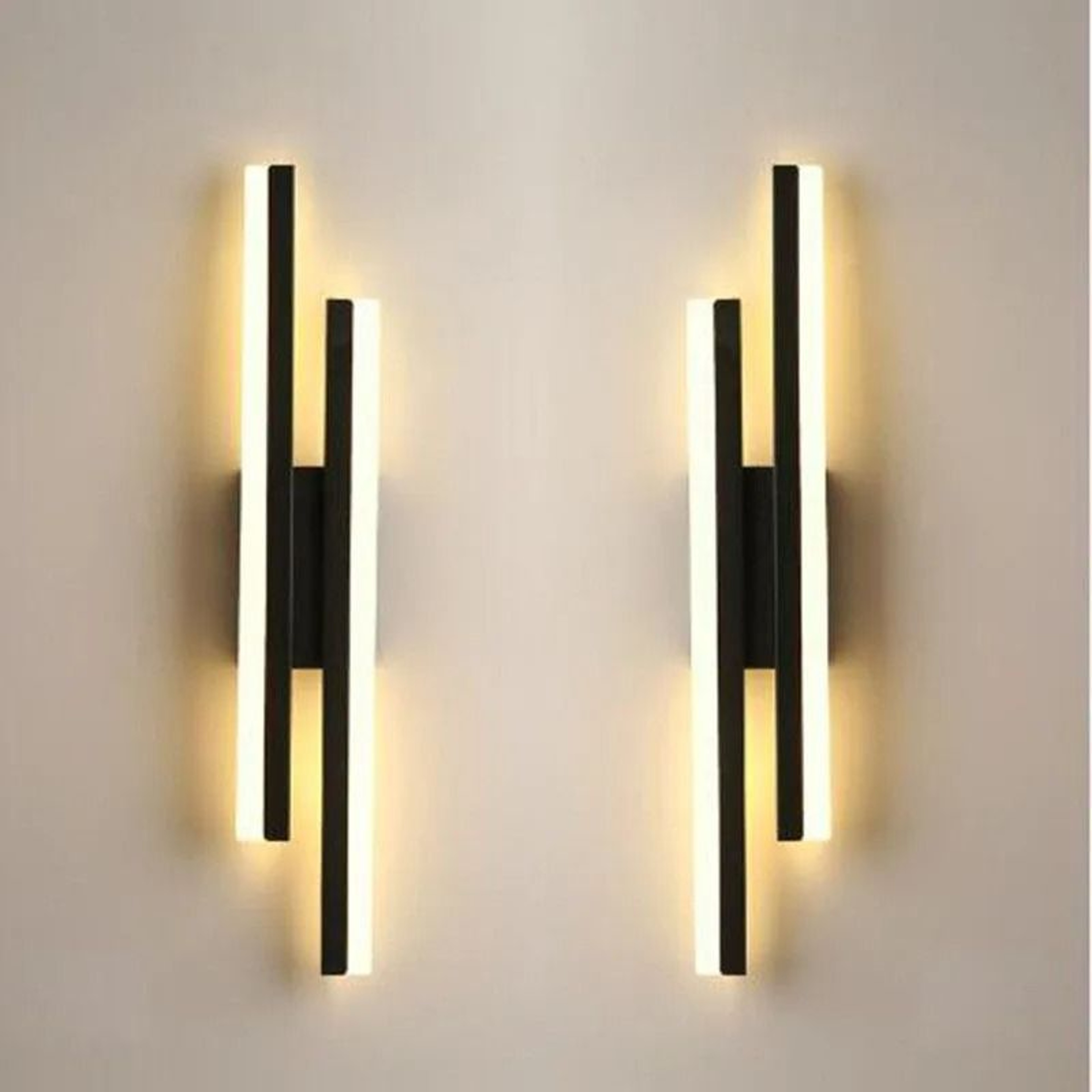 Modern Copper Pipe LED Wall Sconce Light Acrylic Shade Fixture For Bedroom 0