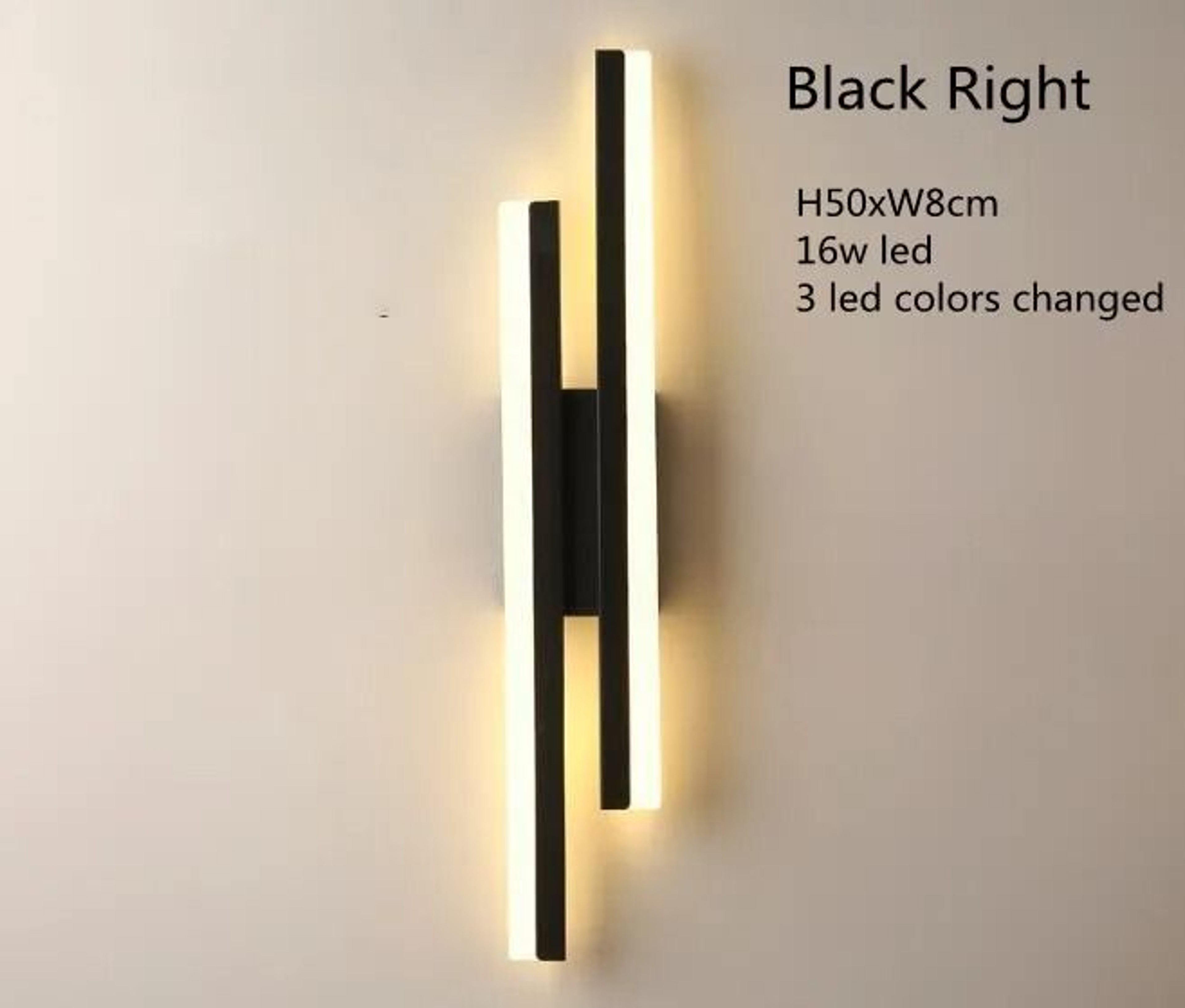 Modern Copper Pipe LED Wall Sconce Light Acrylic Shade Fixture For Bedroom 7