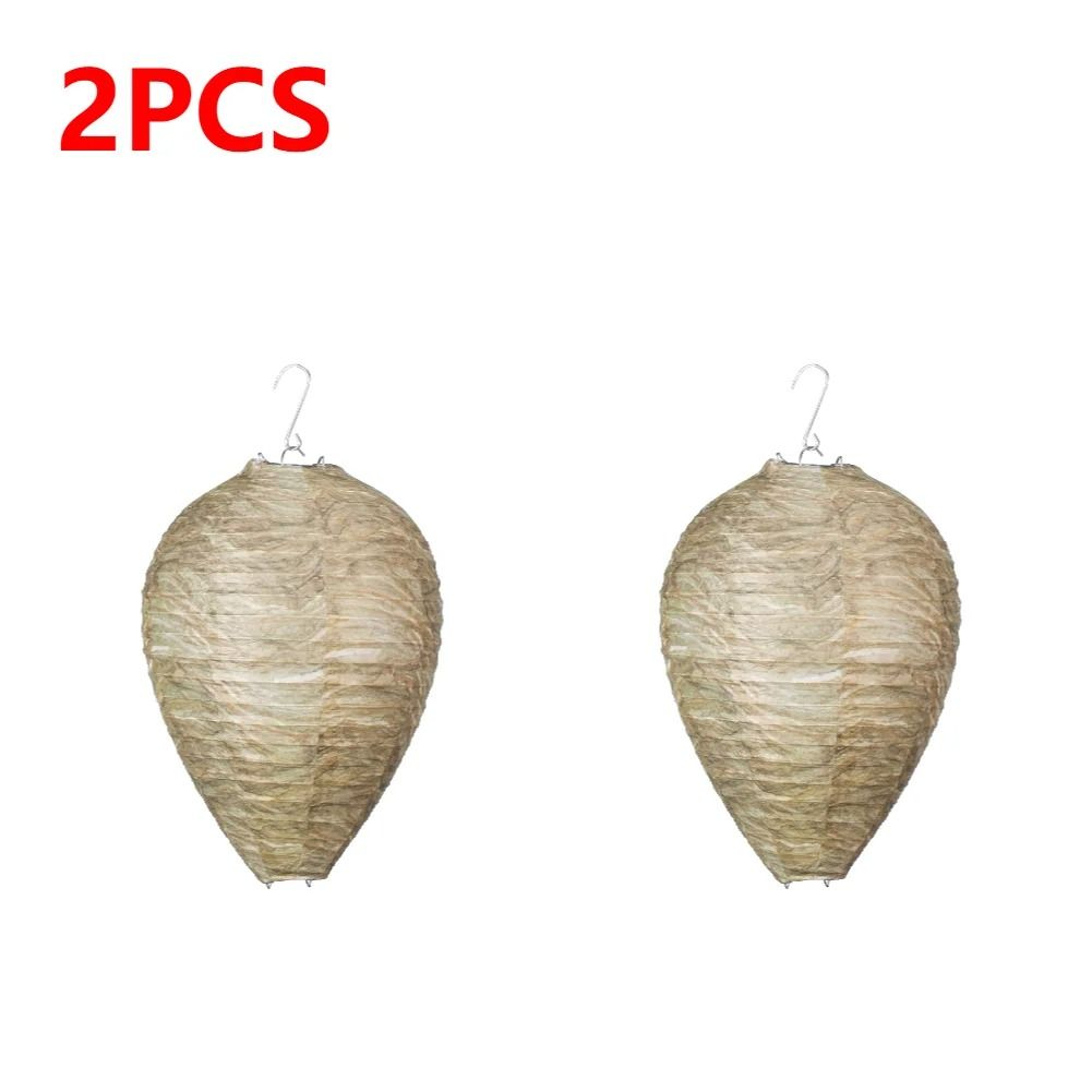 Hanging Wasp Nest Decoy 11x87 Inch NonToxic Fake Beehive Garden Repellent Trap 8