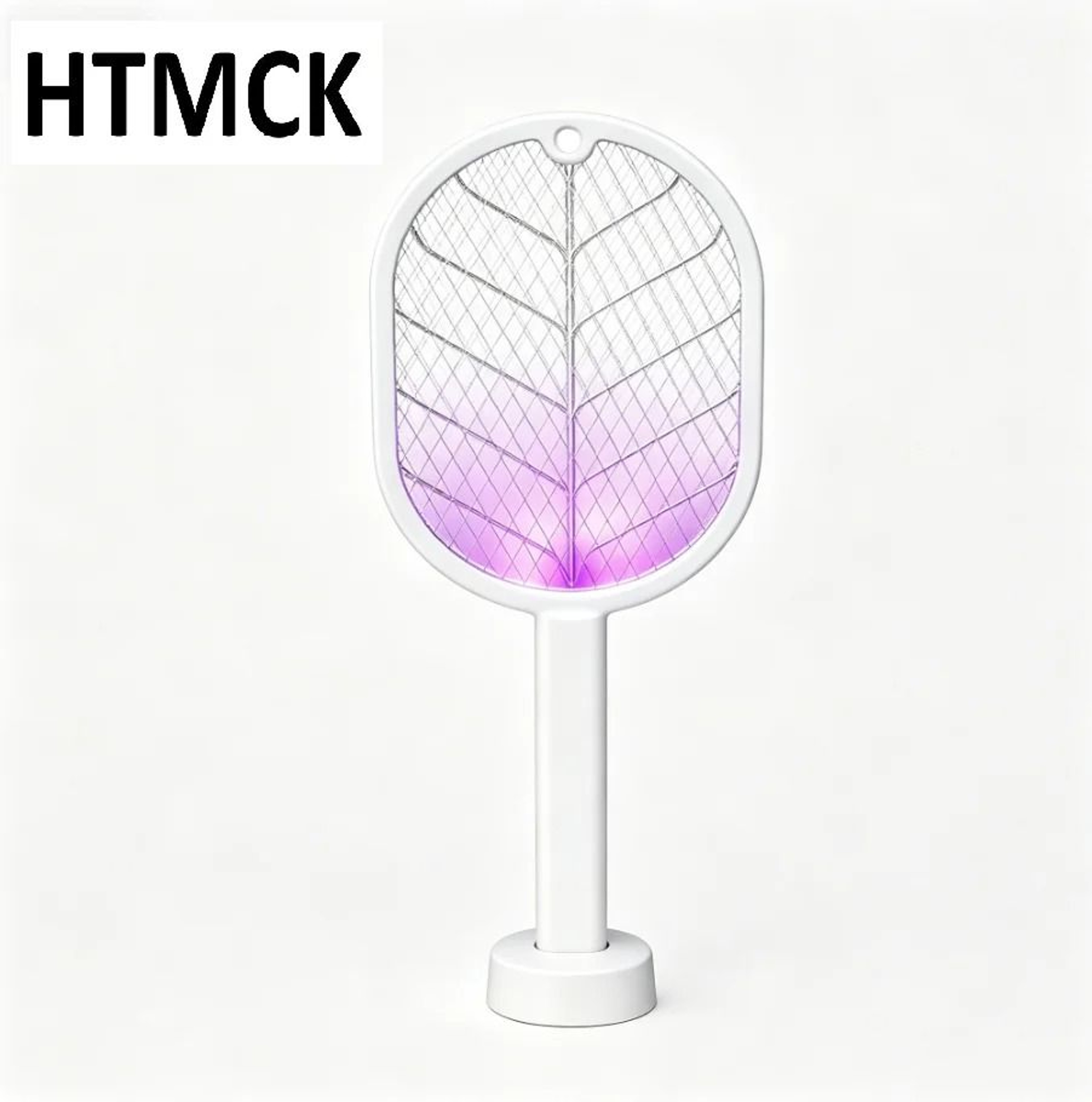 USB Rechargeable Handheld Electric Bug Swatter Mosquito Zapper Racket 0