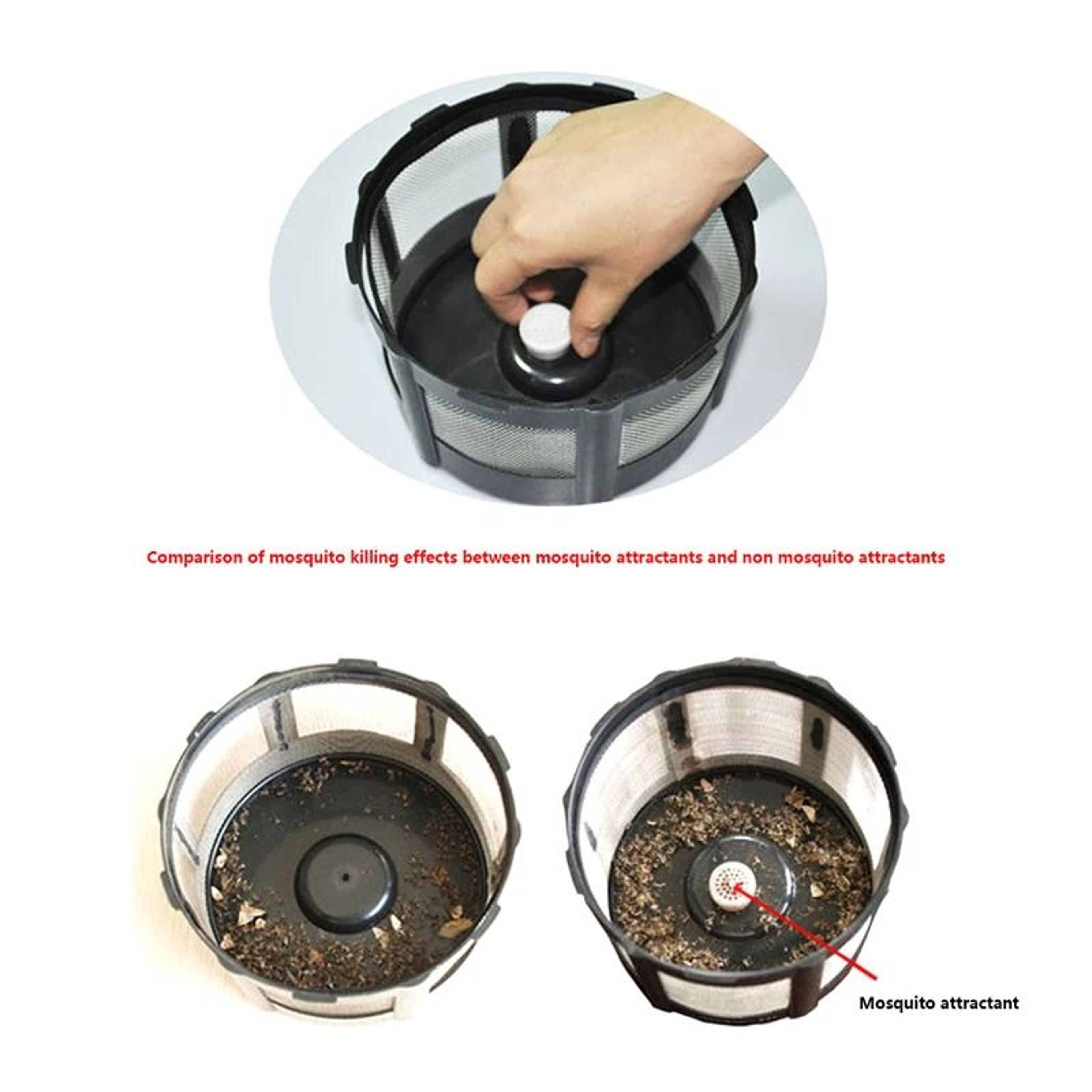 5Pcs Set Mosquito Attractant Lure Agent Replacement Trap Lamp Helper 3