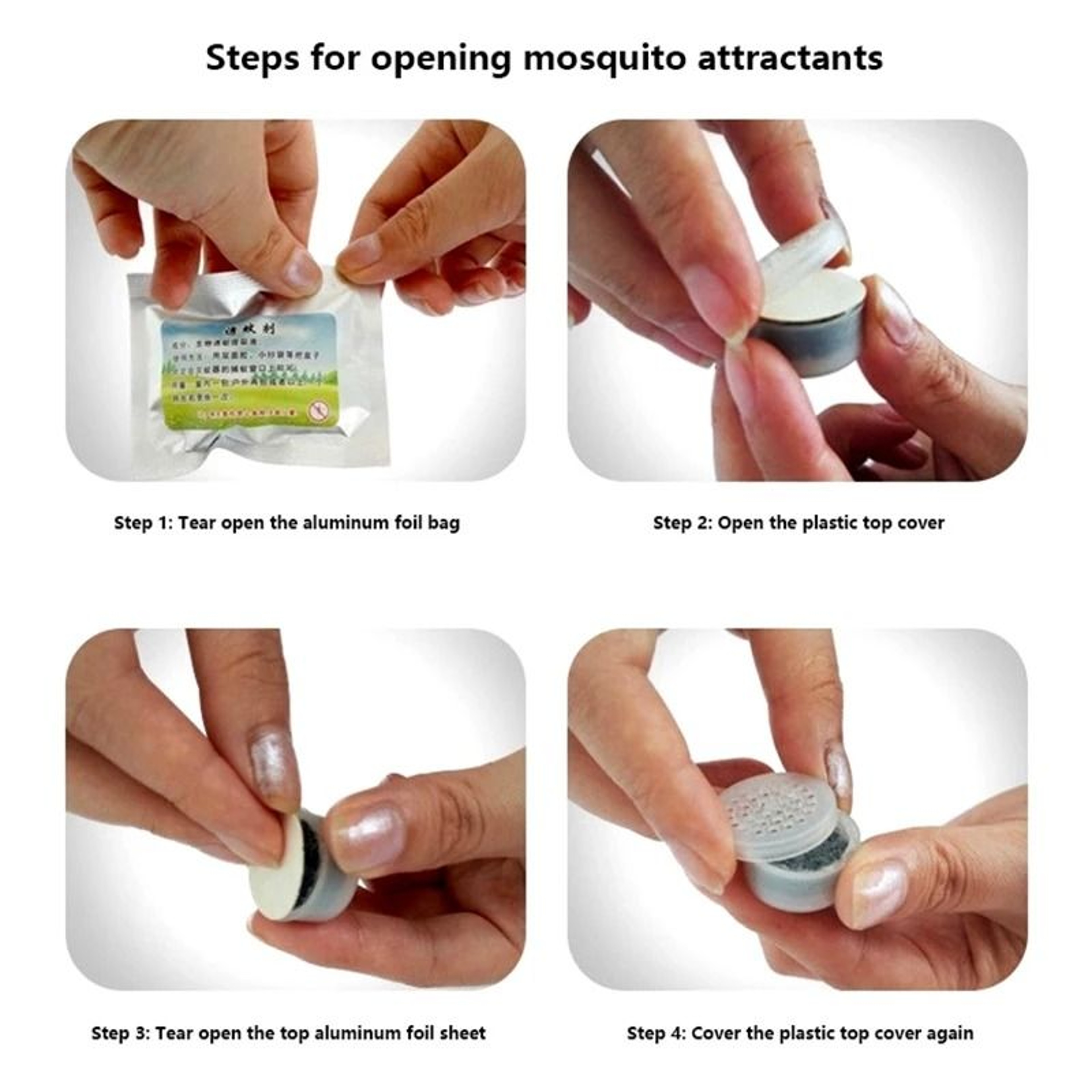 5Pcs Set Mosquito Attractant Lure Agent Replacement Trap Lamp Helper 4