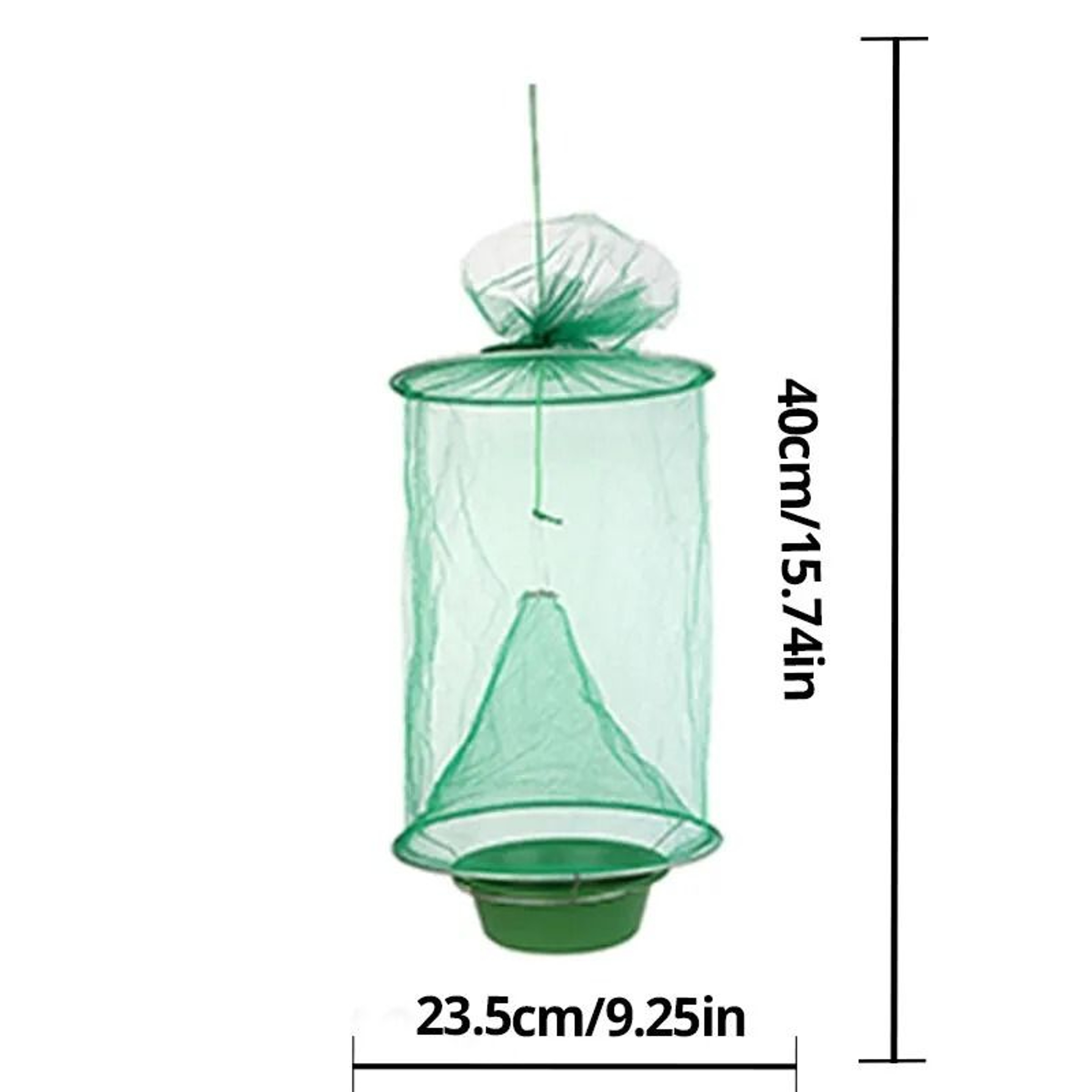 Reusable Hanging Fly Trap Net Cage Catcher Pest Control Outdoor Garden Yard 5