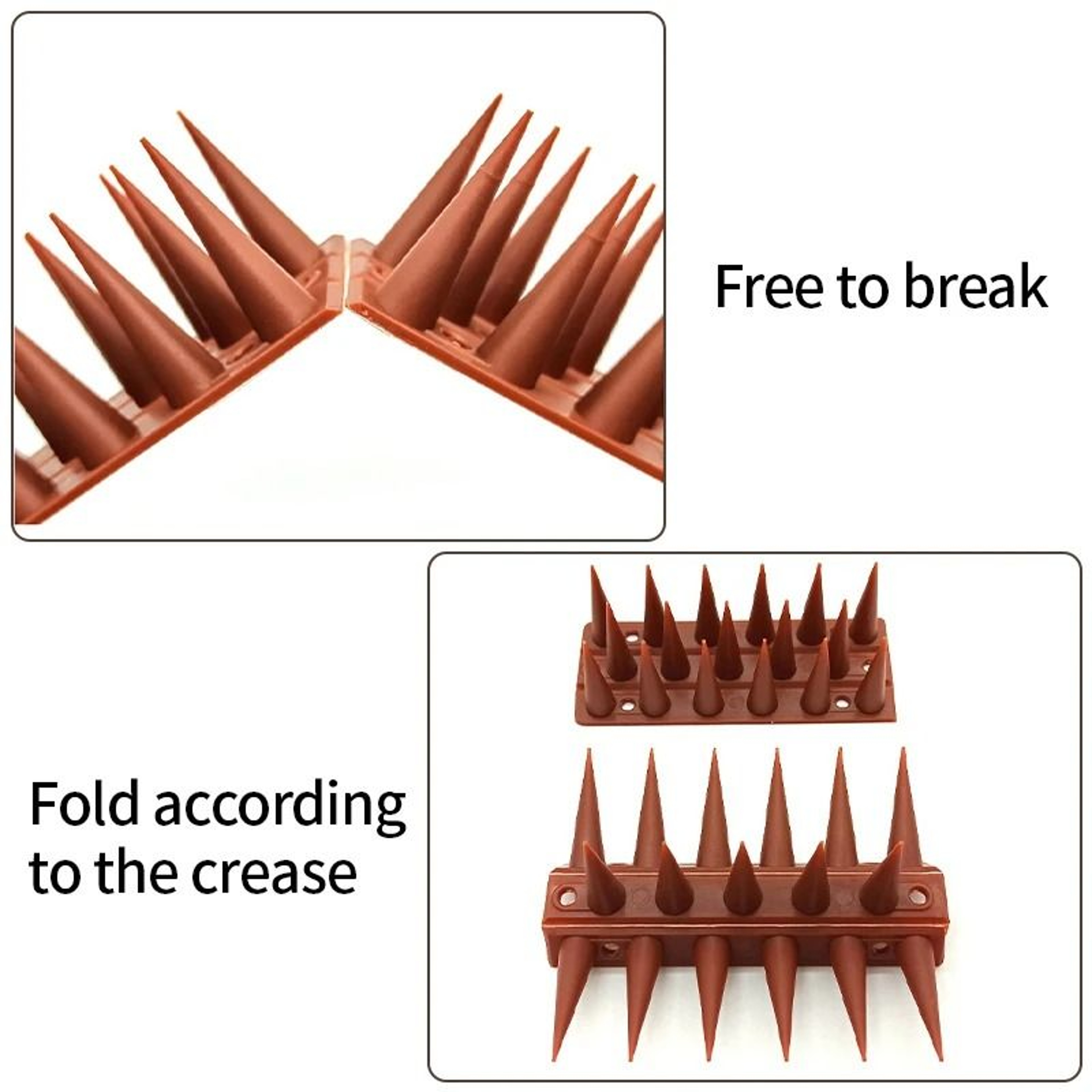 Stainless Steel AntiBird Spikes Repeller Deterrent Pigeon Control Nails 4