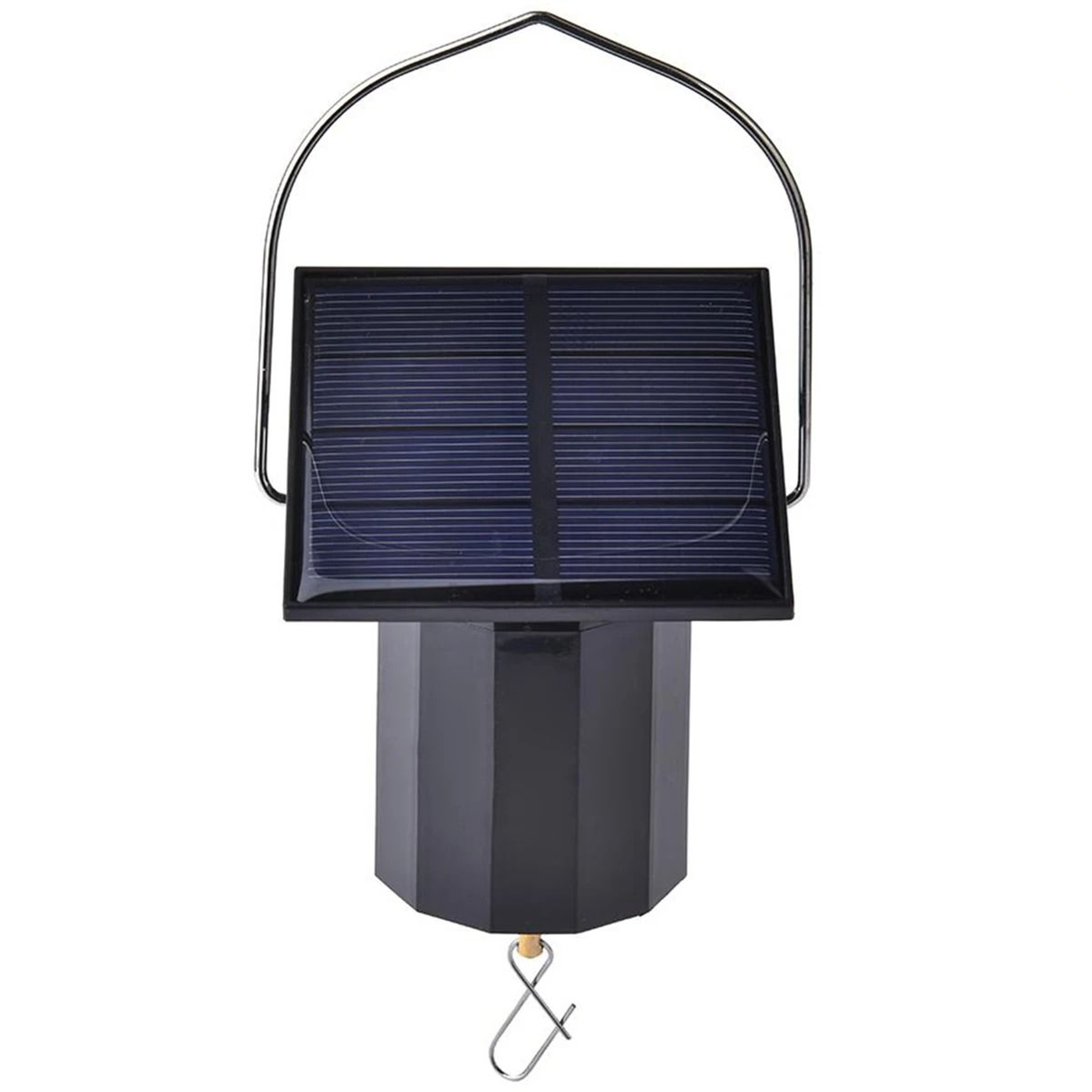 Solar Motor Powered Wind Spinner Rotating Hook EcoFriendly Solar Engine 6
