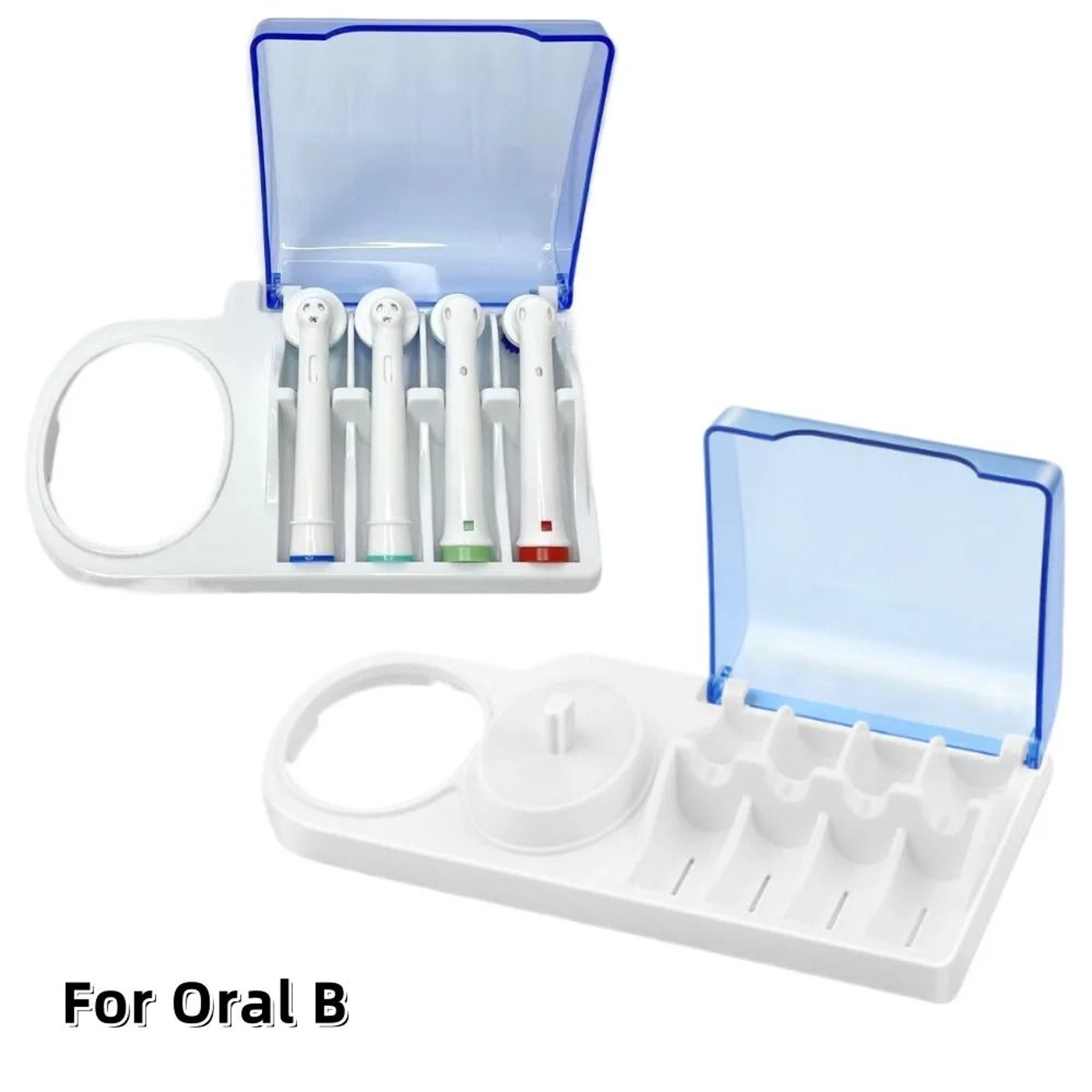 Electric Toothbrush Stand Holder Base Compatible Oral B Brush Head Cover Storage 0