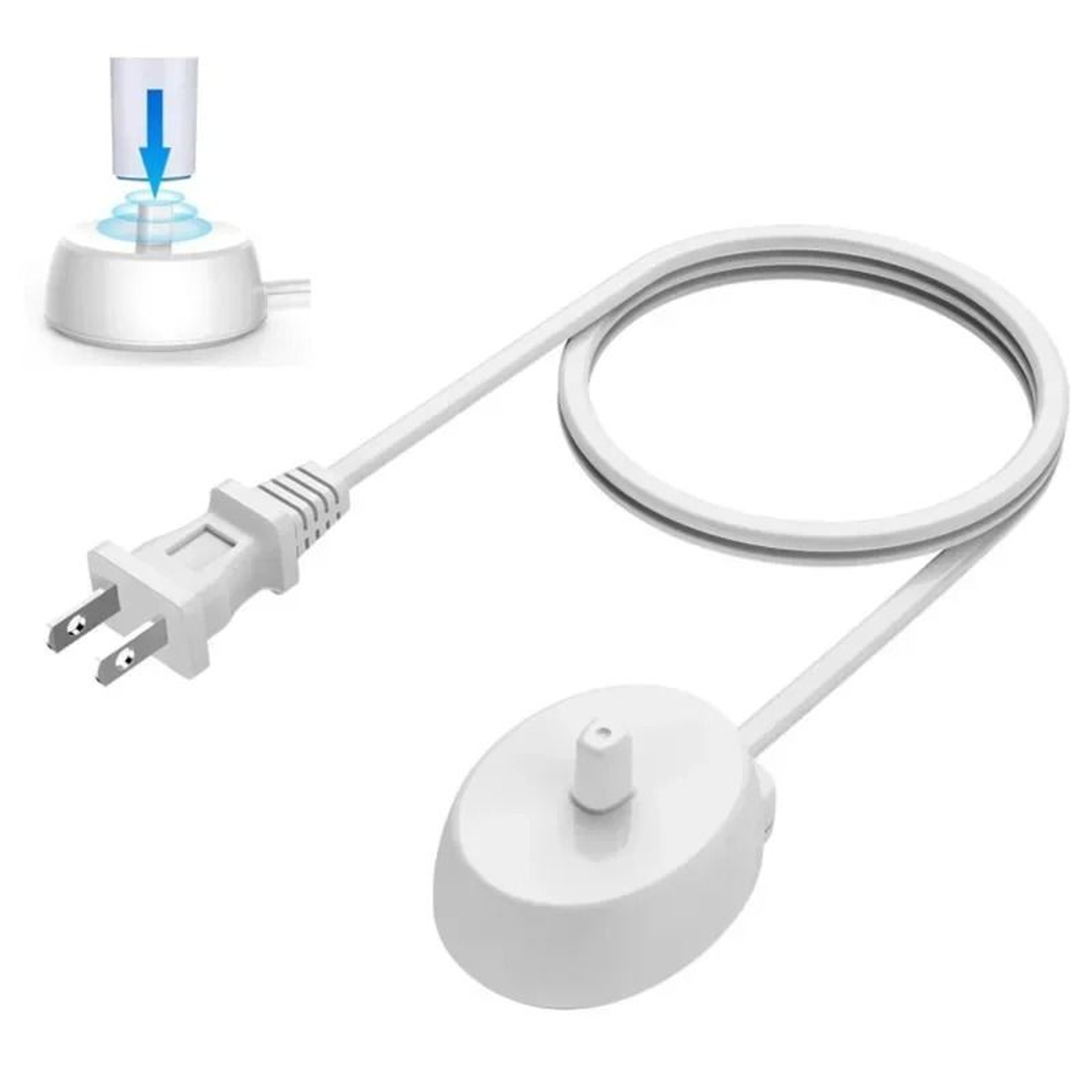 Replacement Charger Base Compatible Braun Oral B D12 D20 3757 Portable Waterproof Dock 0