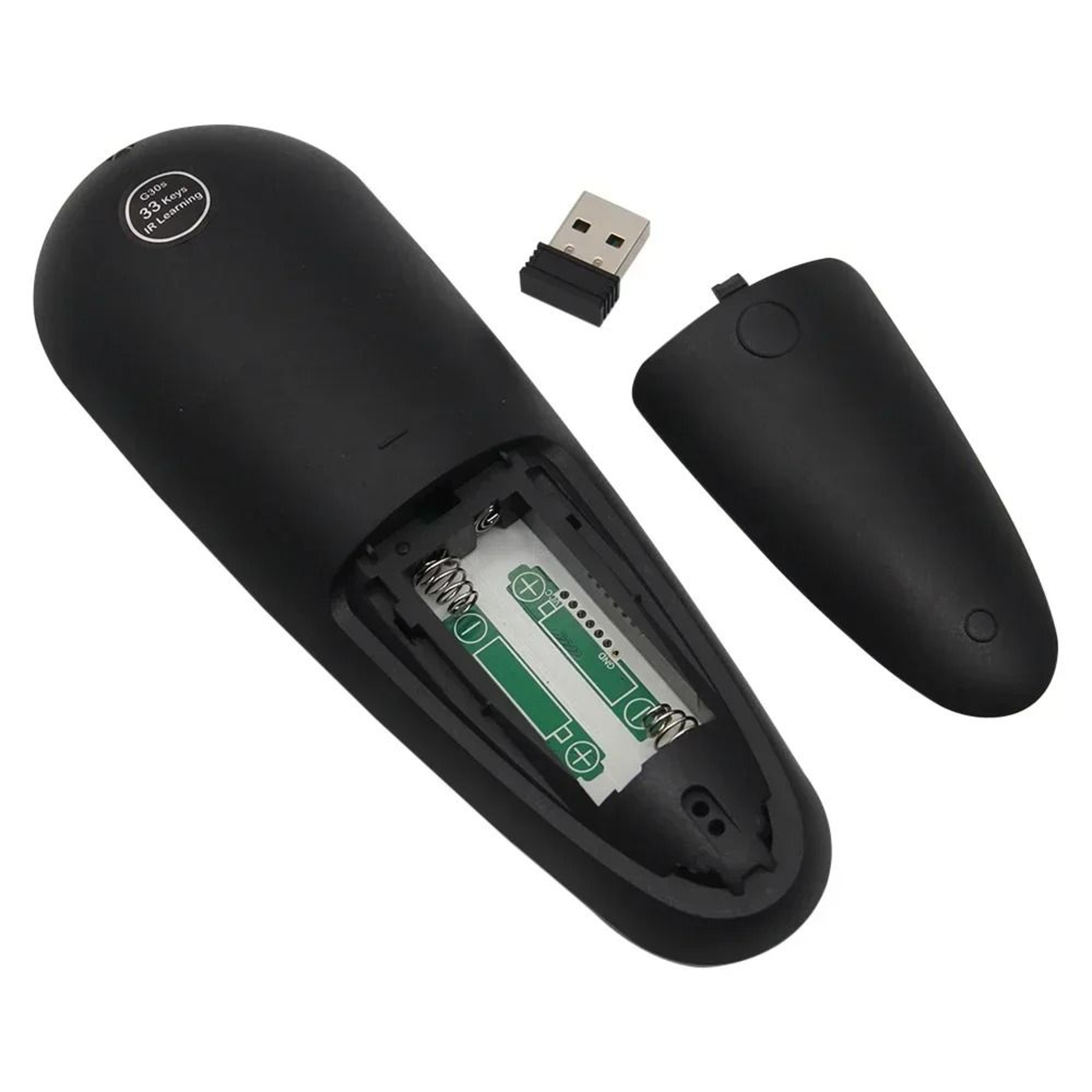 G30S Air Mouse Voice Remote Control 33 Keys IR Learning Gyro Fit Android TV Box 5