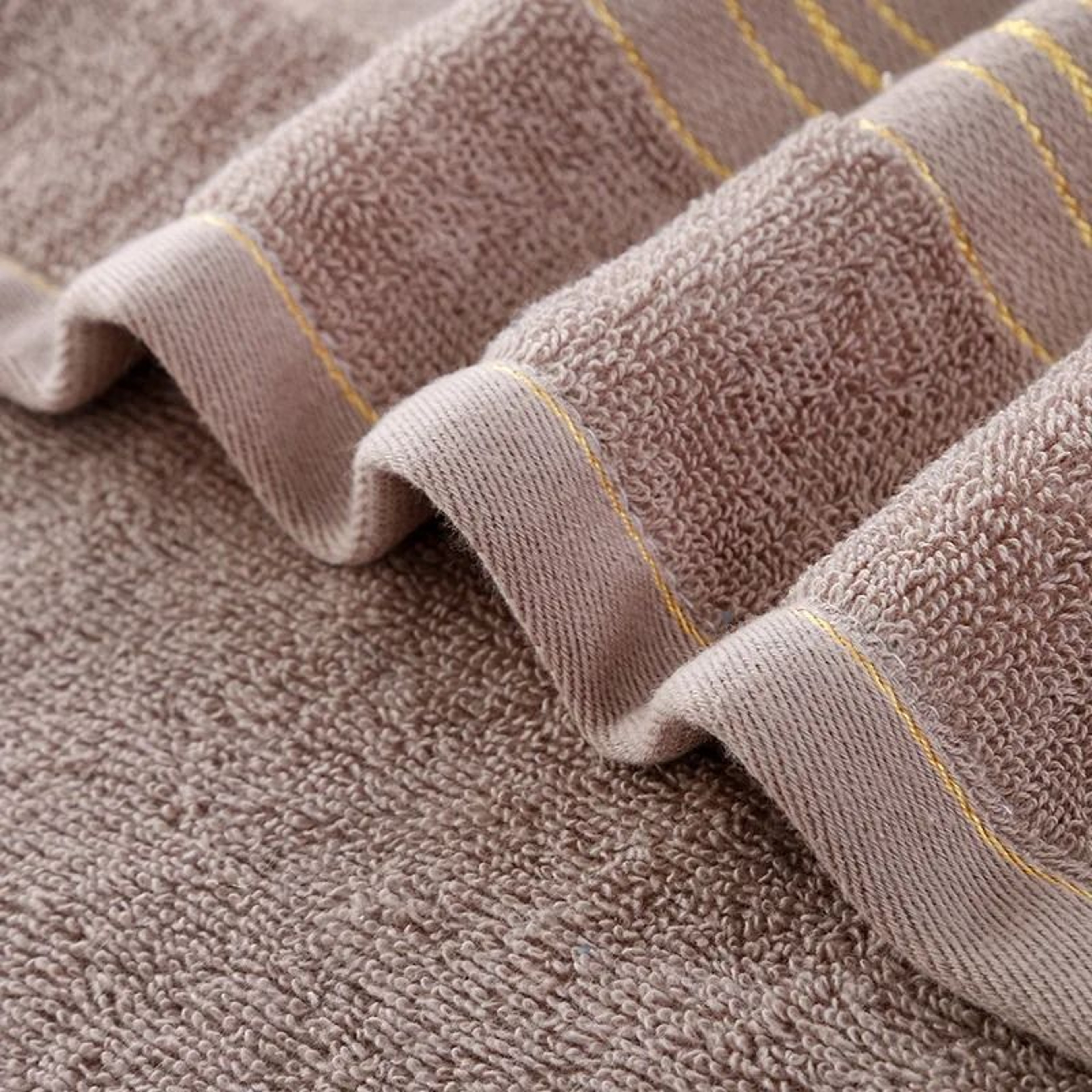 Thickened Cotton Face Towel Highly Absorbent Soft Hand Towel 34x74cm Bath 4