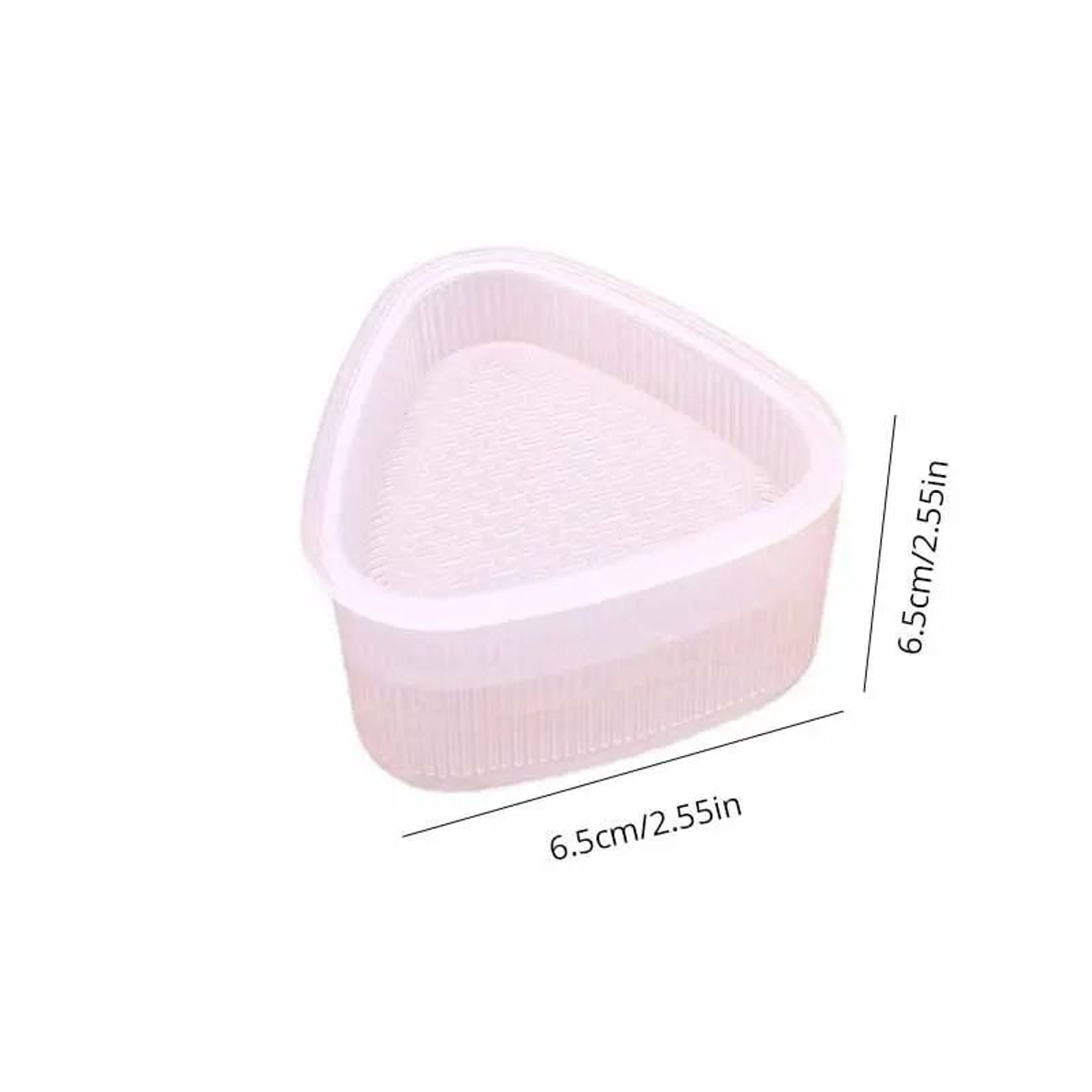 4Pcs DIY Triangular Sushi Mold Onigiri Rice Ball Maker Press Bento Kit 5