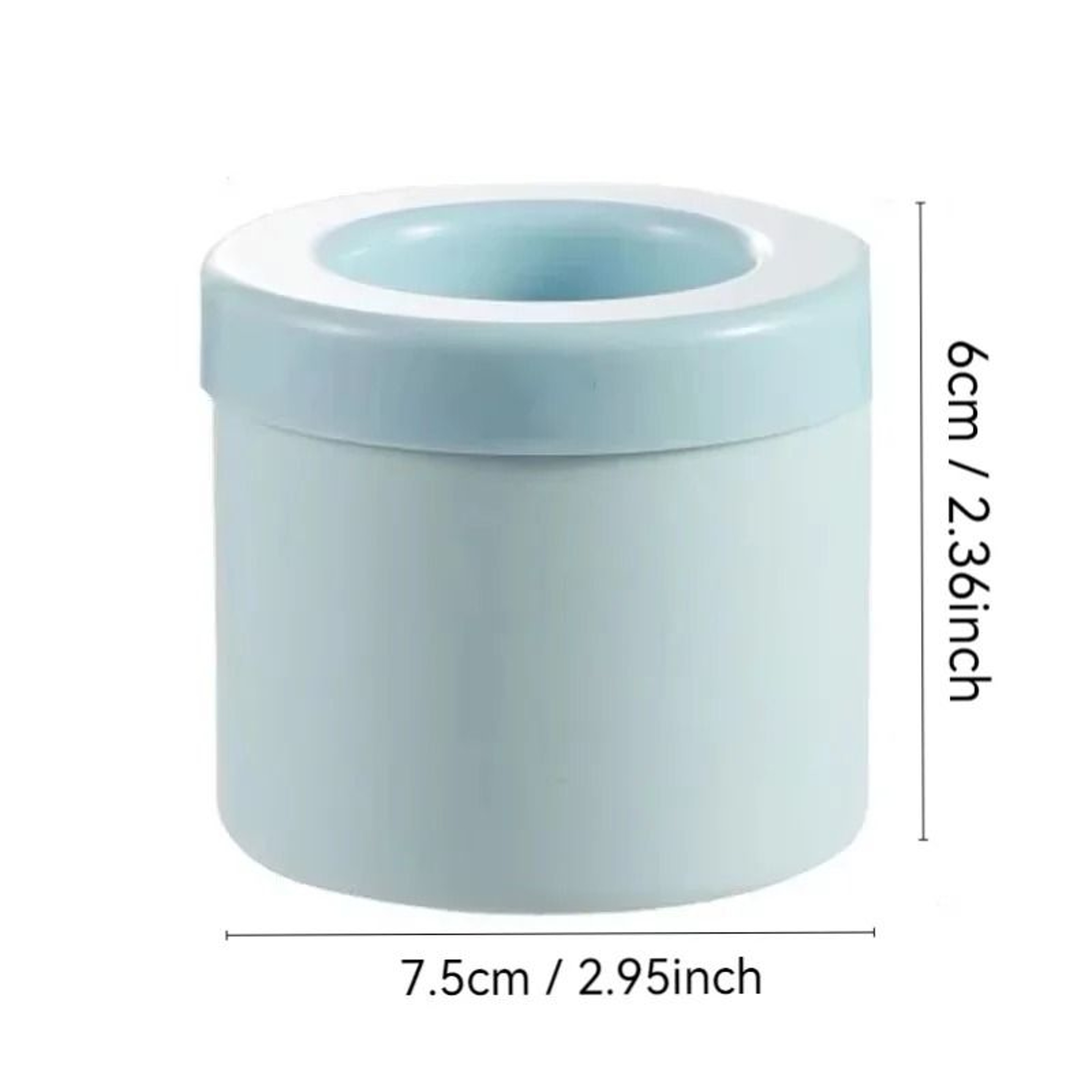 Silicone Round Ice Cube Bucket Mold Creative DIY Freeze Maker Barware Tool 5
