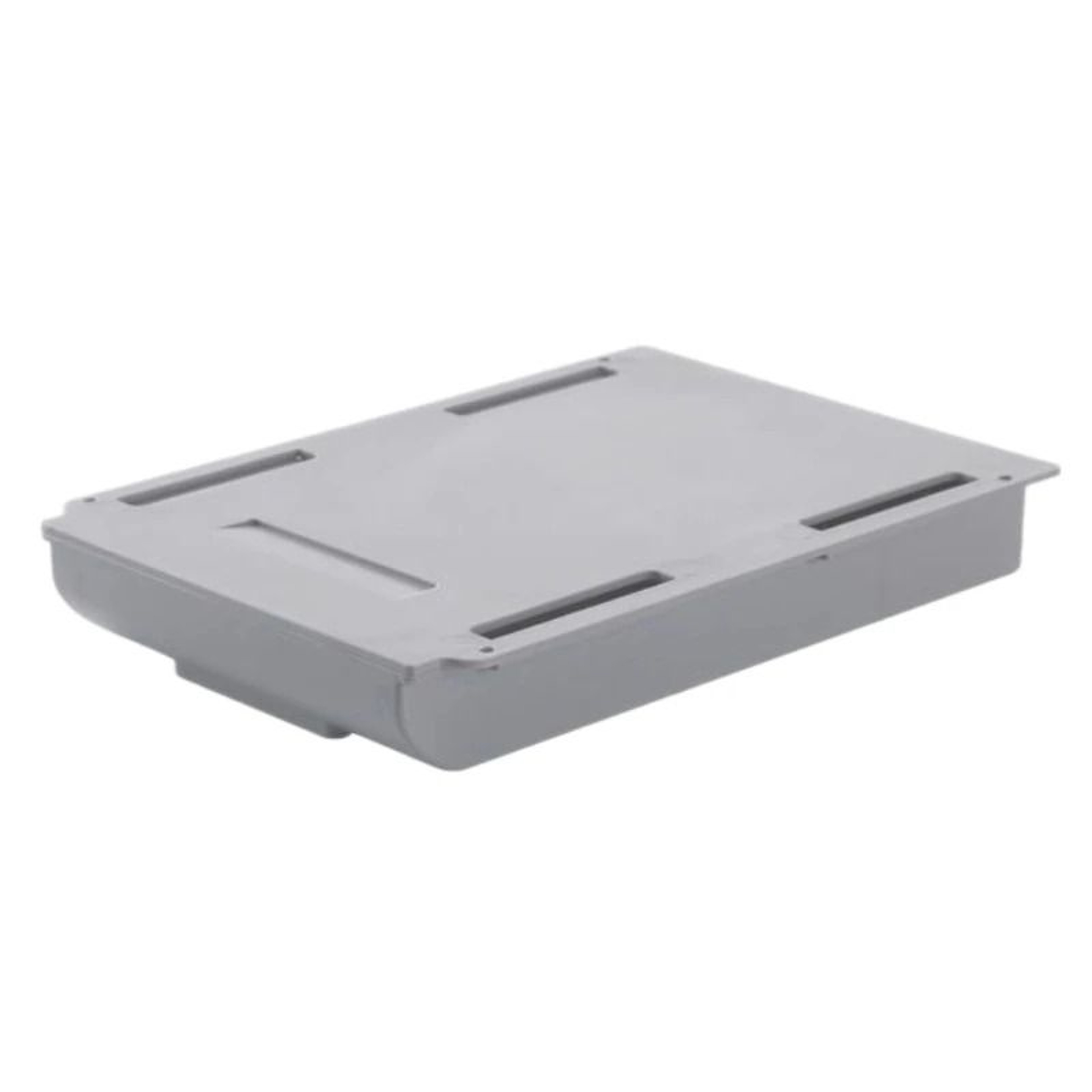 White Self Adhesive Under Desk Storage Drawer Hidden Pencil Tray Organizer 6