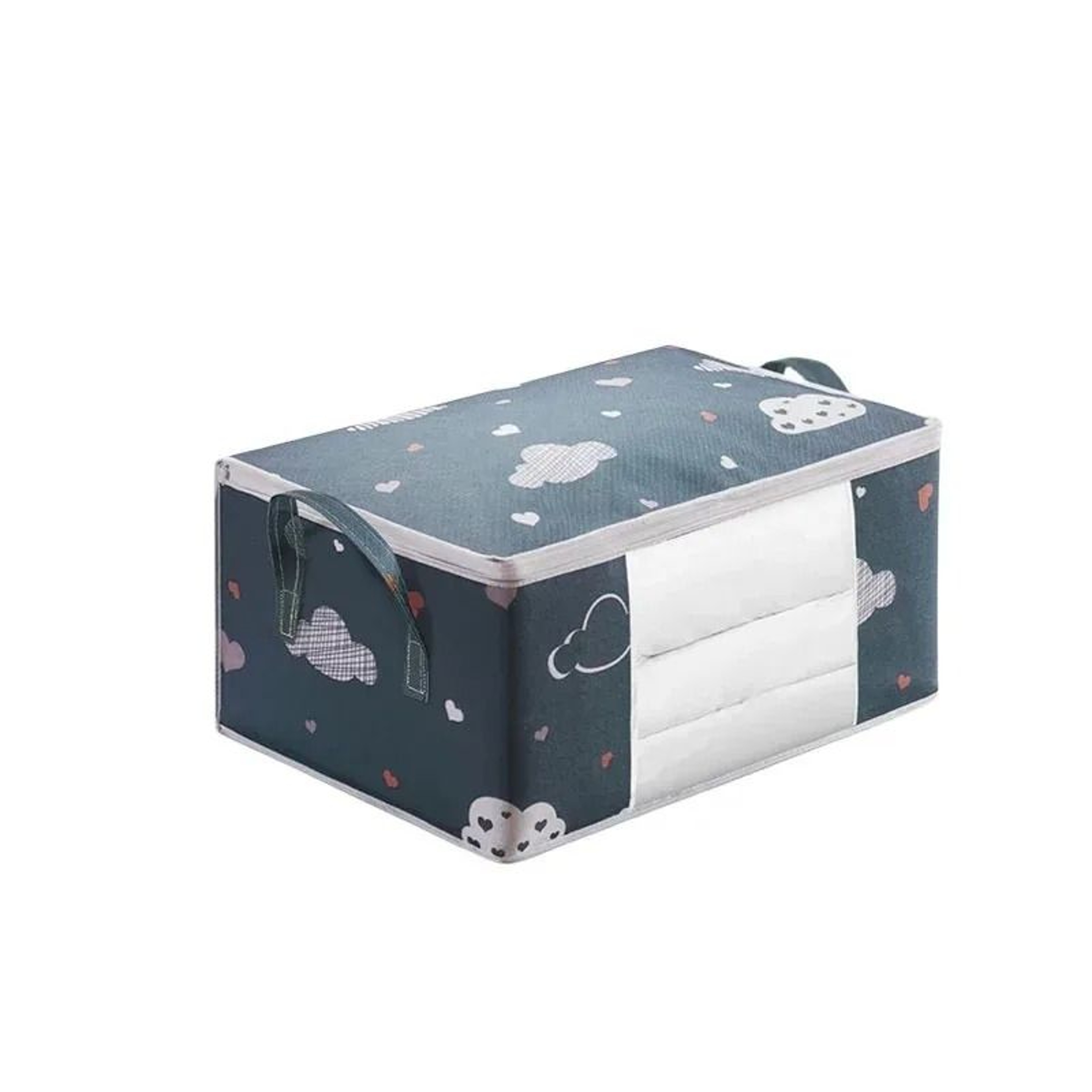 Large Foldable Non Woven Storage Bag Fabric Dust Proof Quilt Clothes Organizer 8