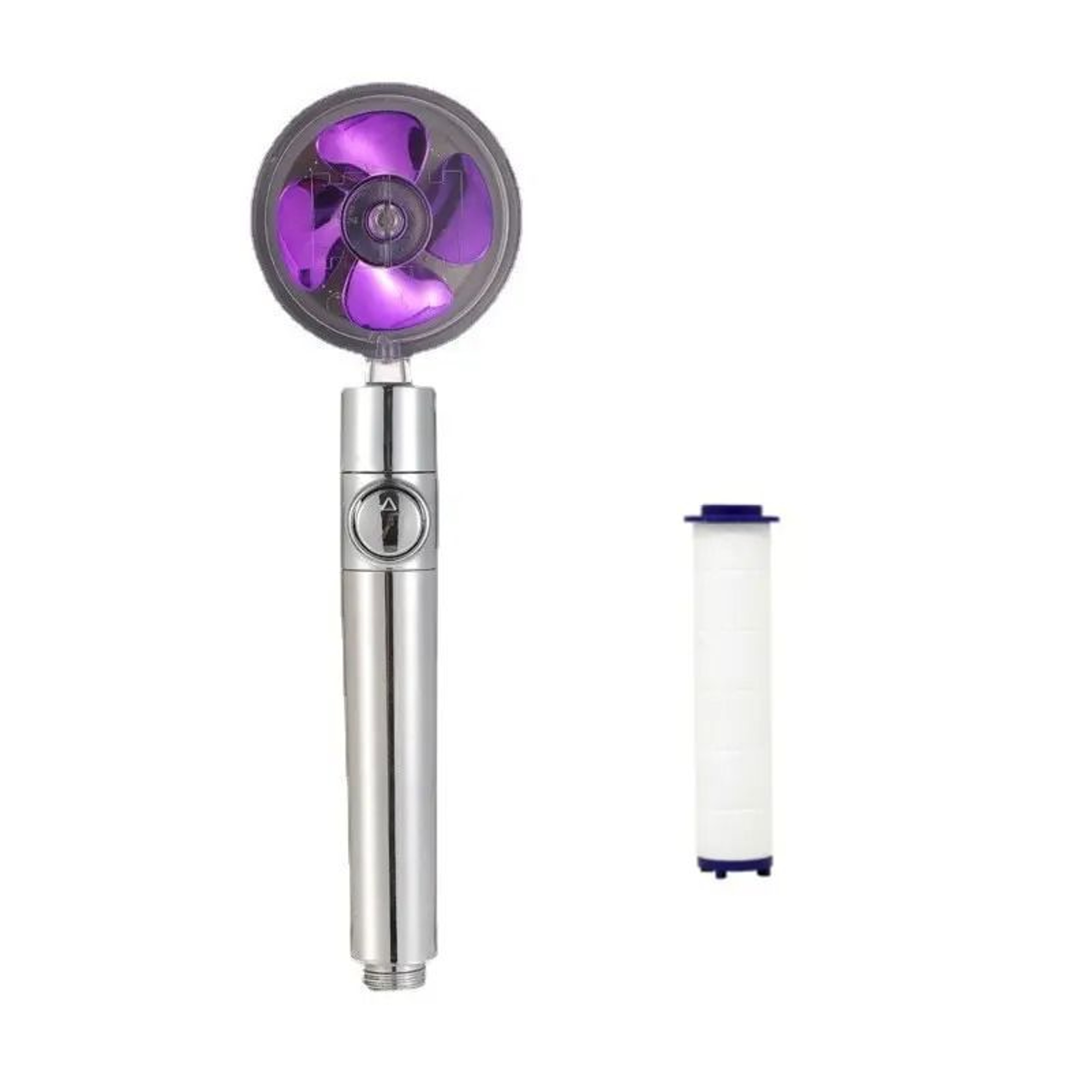 Propeller Turbocharged Shower Head High Pressure Handheld With Filter 9