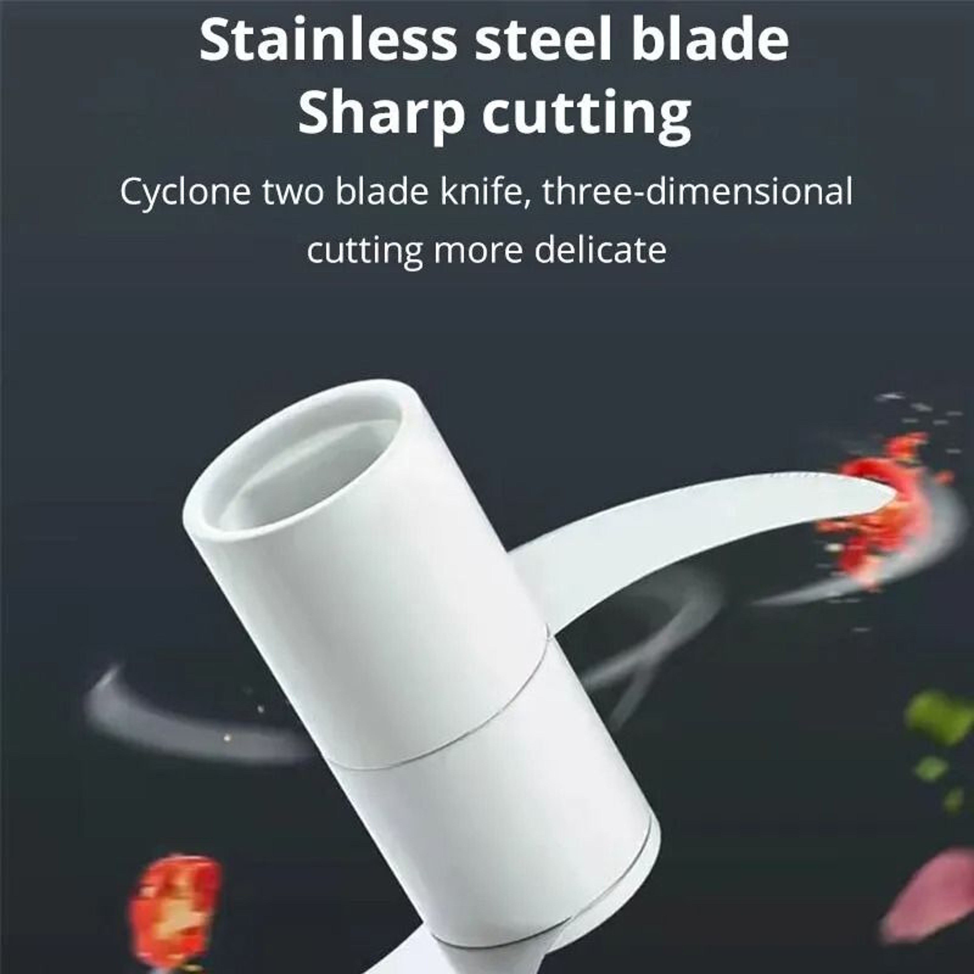 Manual Hand Pull Garlic Chopper Vegetable Chopper Food Processor Blender 4