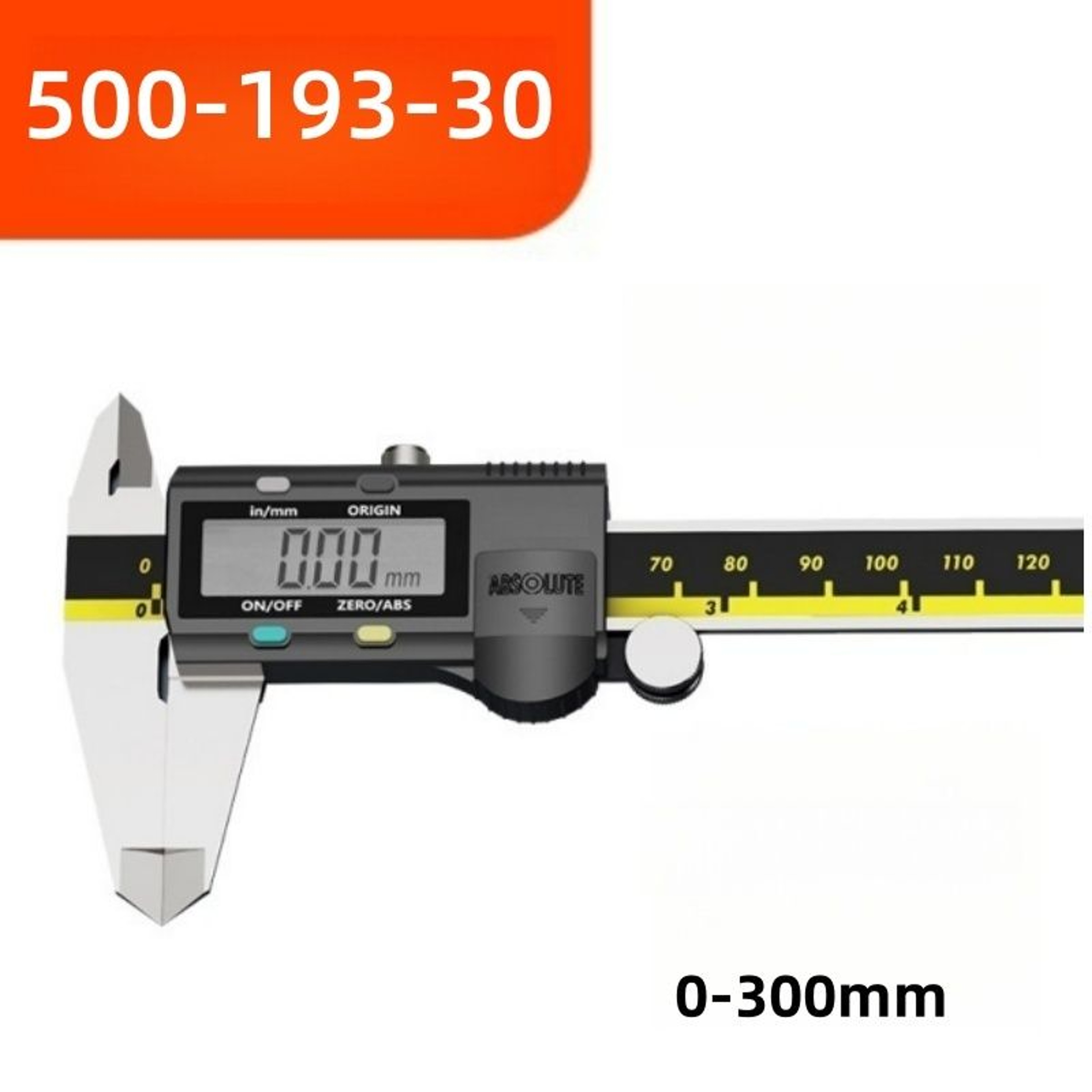 Mitutoyo Digital Vernier Caliper Stainless Steel LCD Measuring Tool 150mm 200mm 300mms 10