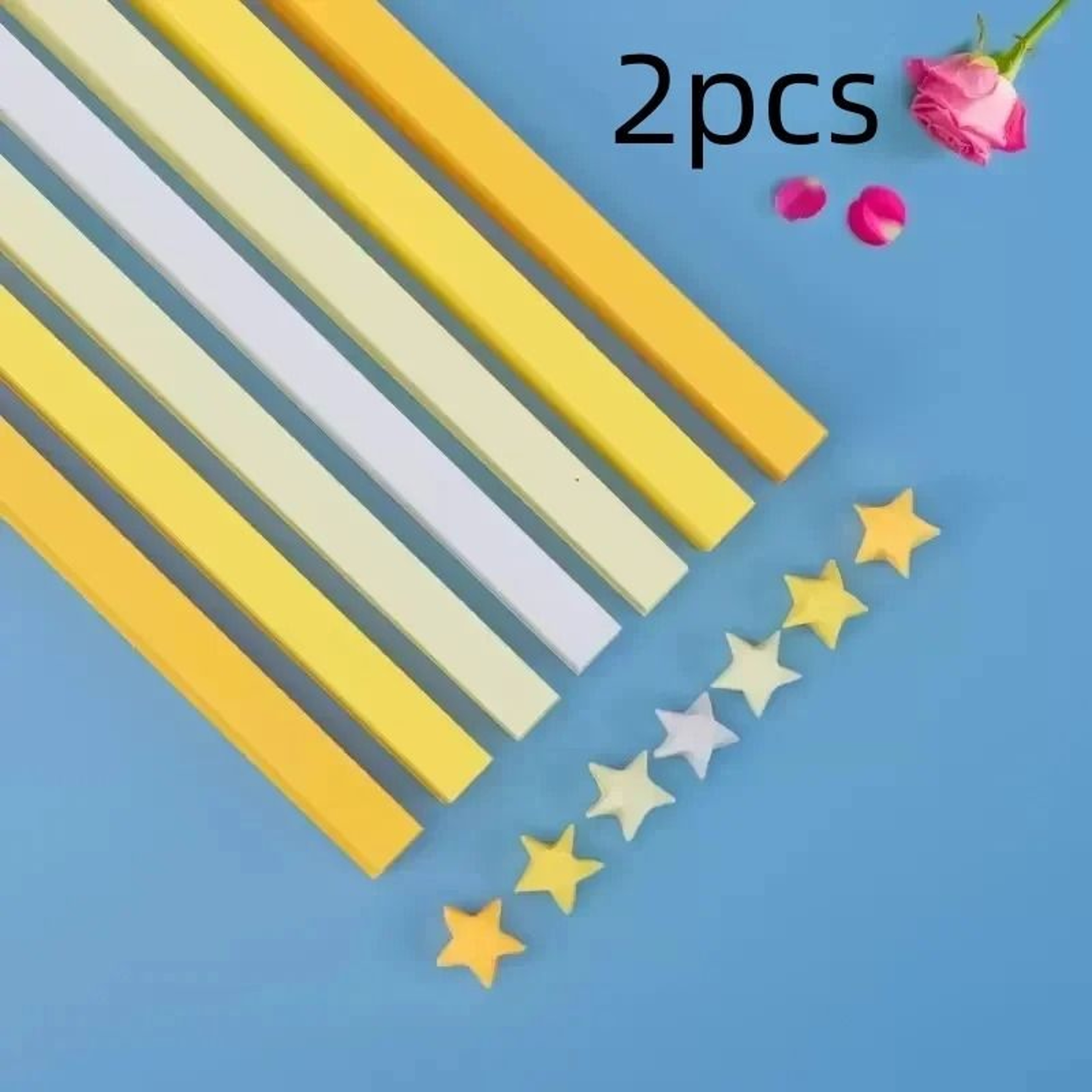 540Sheet Origami Stars Paper Strips 27 Colors DoubleSided DIY Lucky Star Folding Craft 23