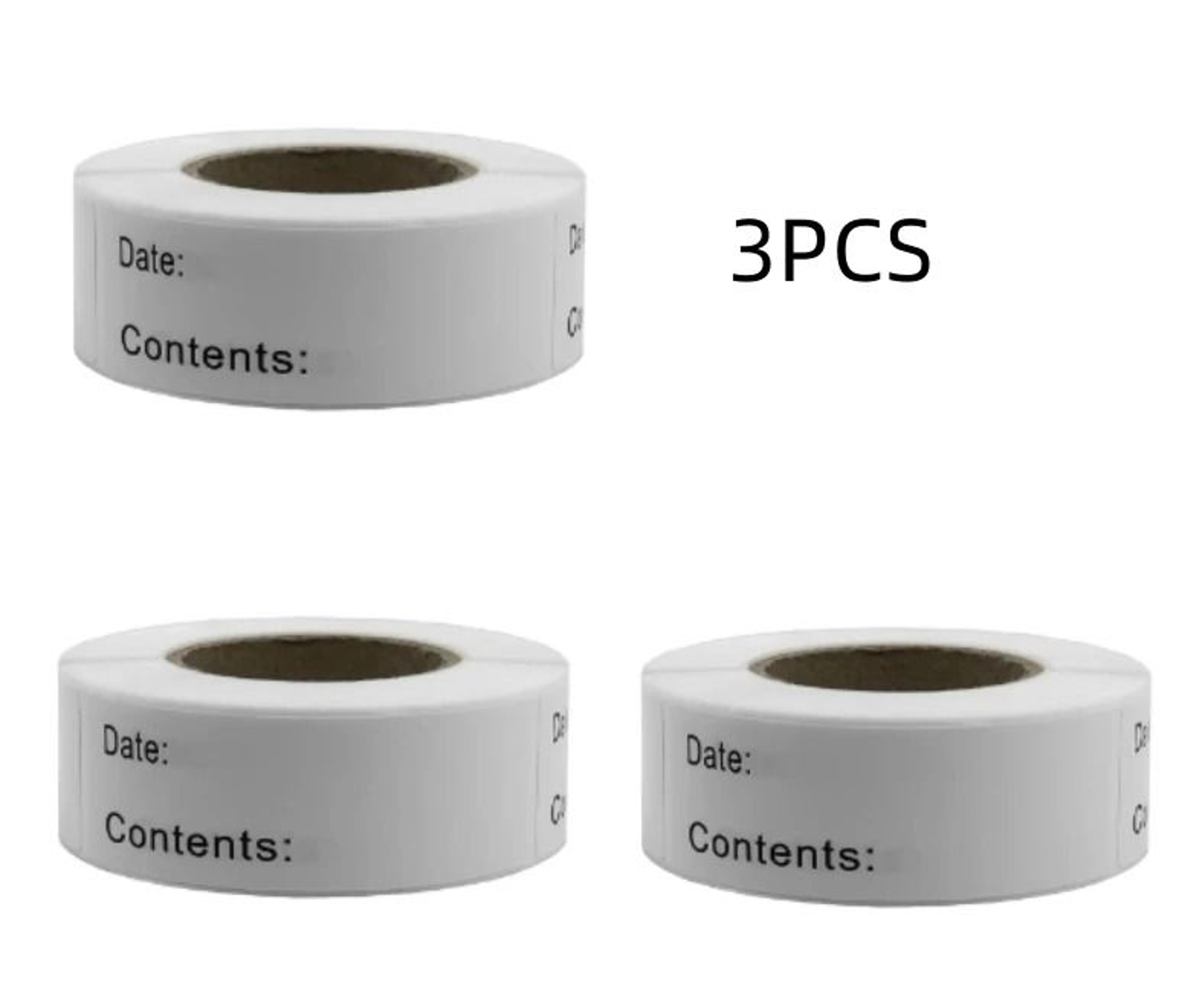 Food Storage Label Stickers Date Content Blank Mark Pantry Container Seal Labels 6