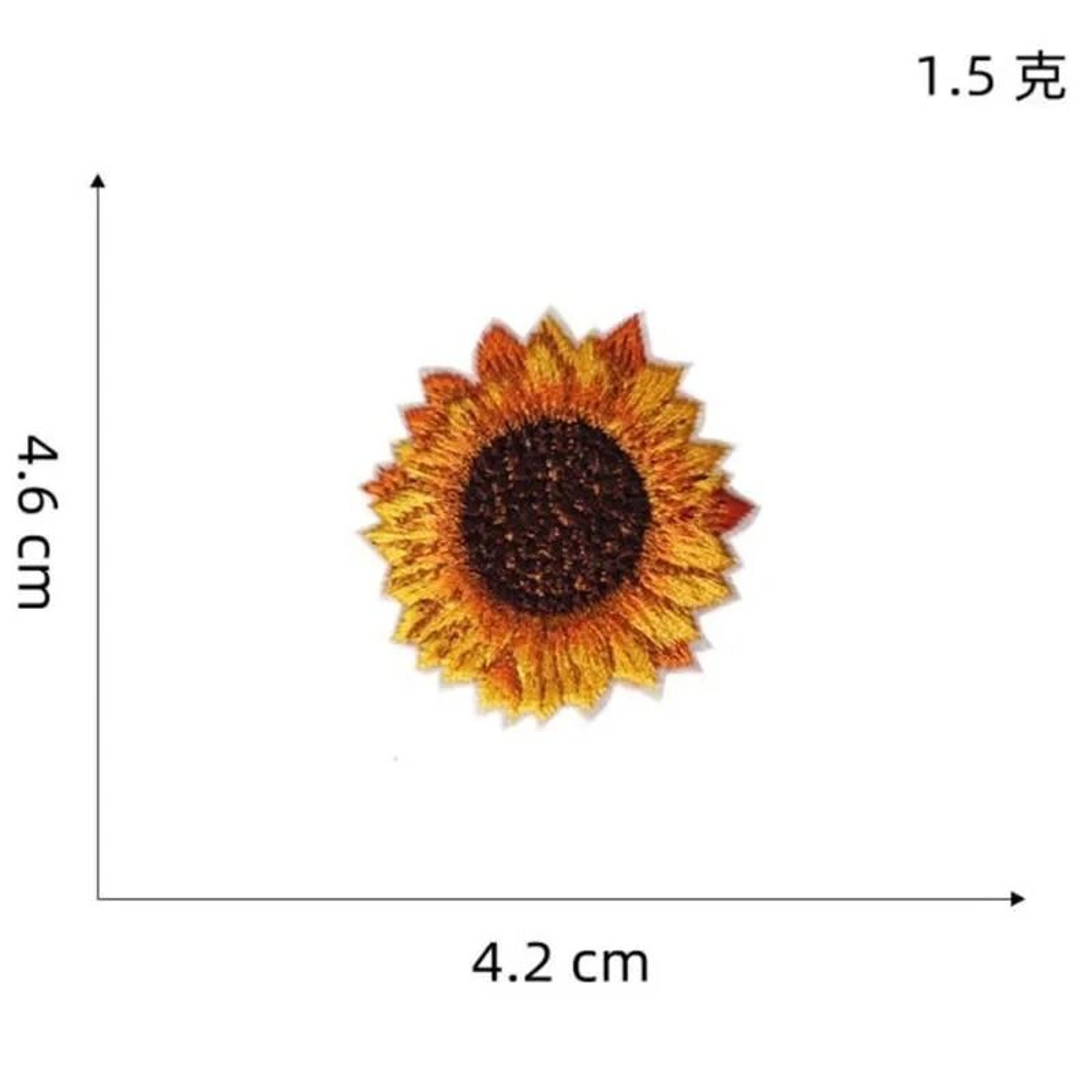 DIY Embroidery Flower  Bee Patch Set IronOn Applique For Clothing  Fabric Crafts 21