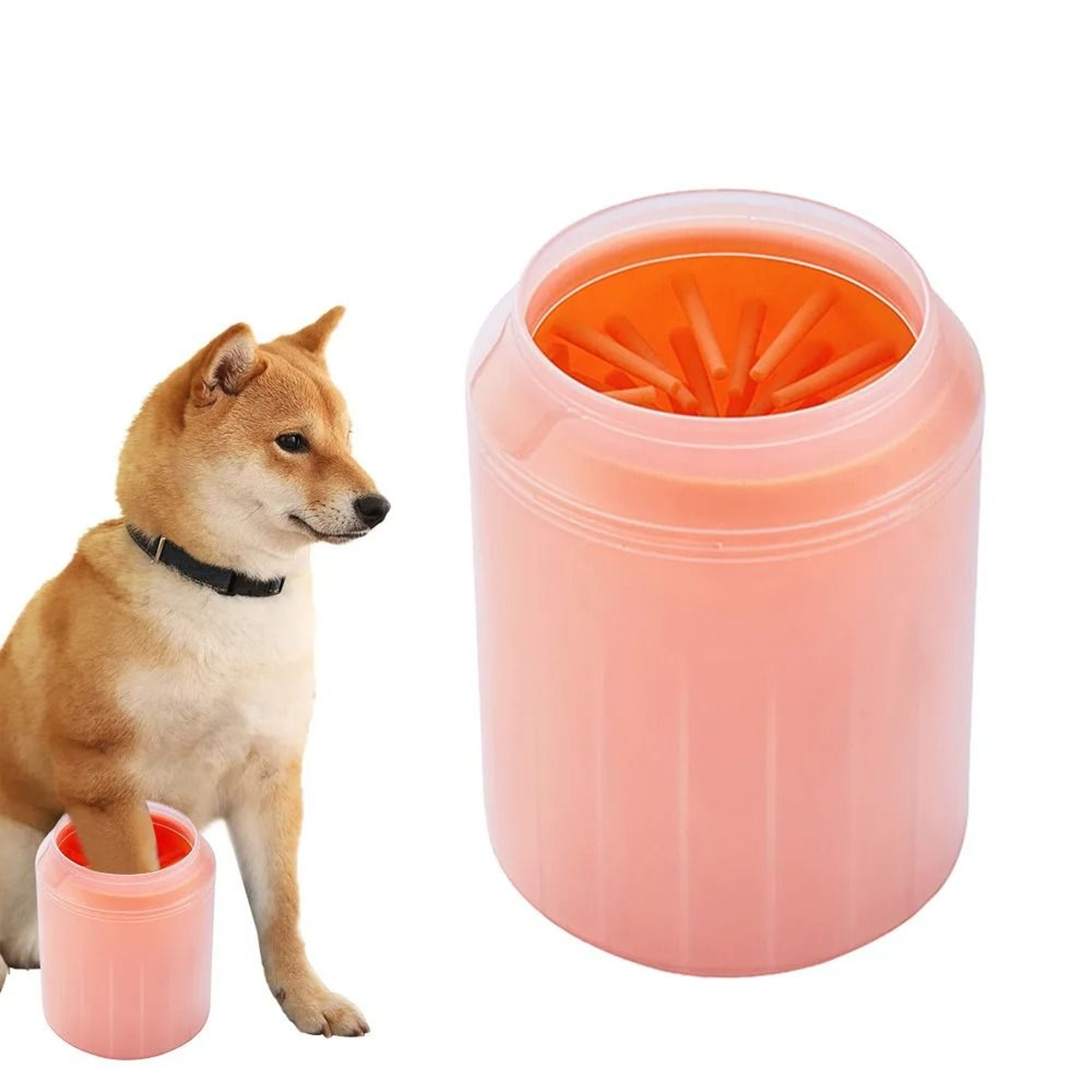 Portable Pet Paw Cleaner Soft Silicone Foot Cleaning Cup For Dogs  Cats 7