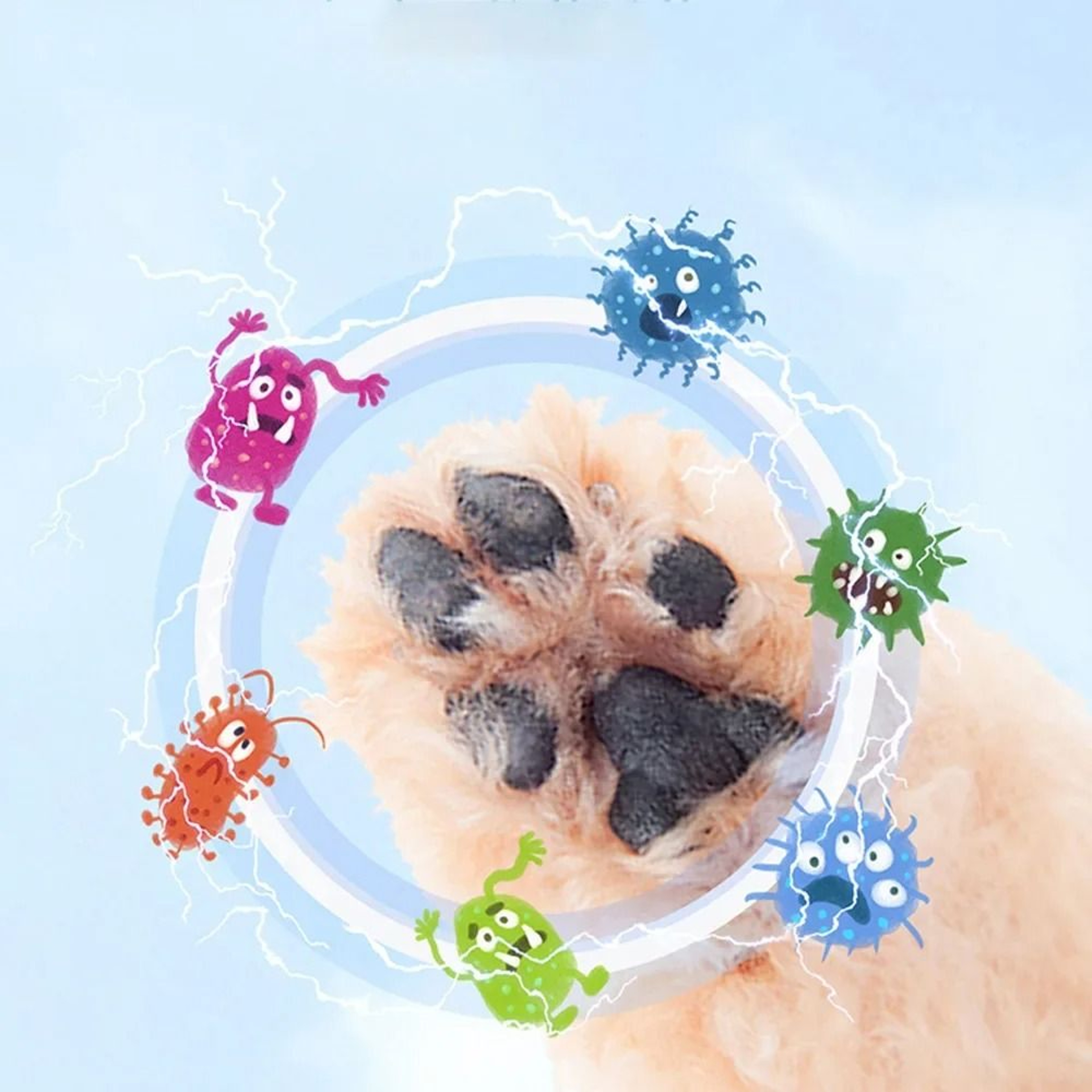 Portable Pet Paw Cleaner Soft Silicone Foot Cleaning Cup For Dogs  Cats 5