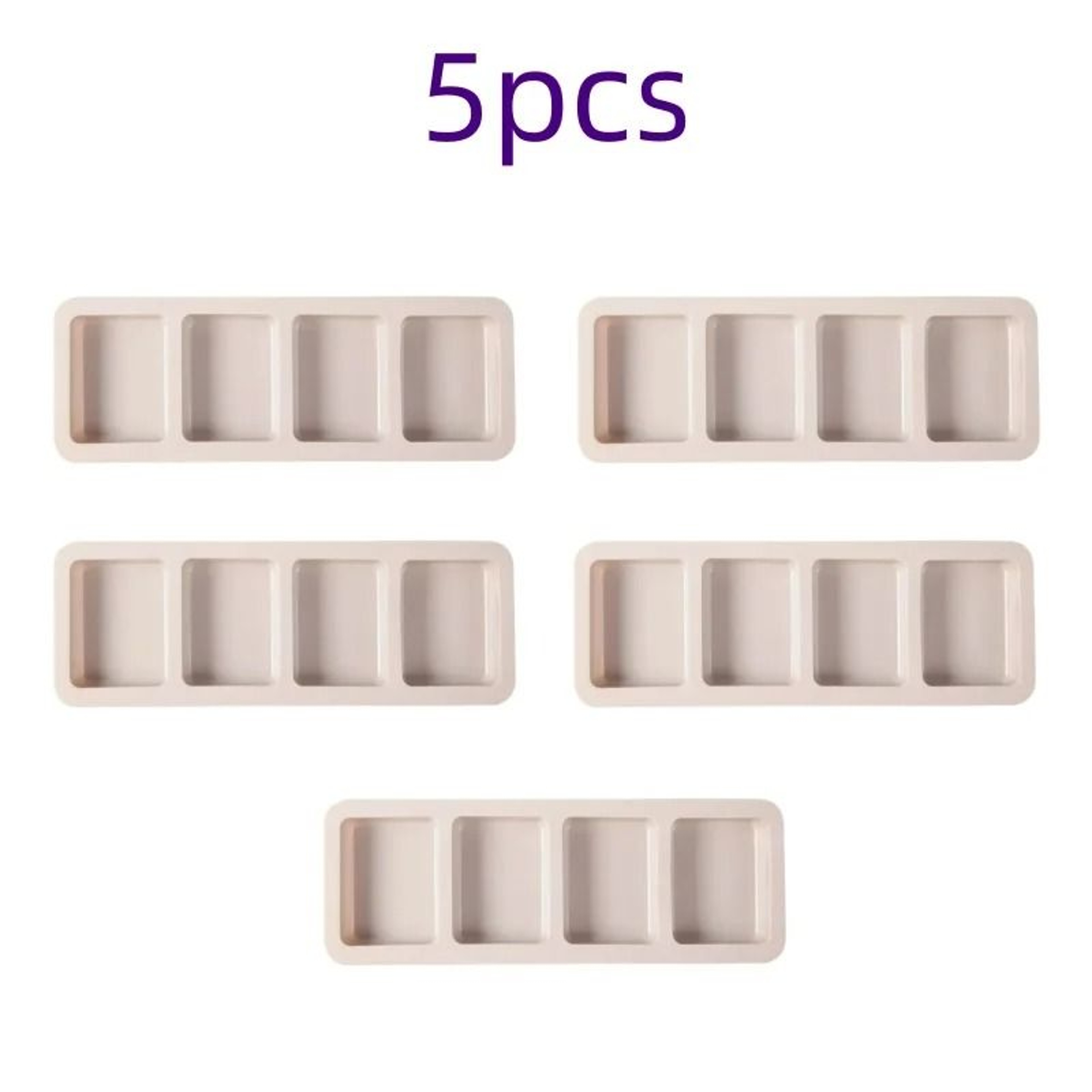 3D SquareRoundOval Silicone Soap Mold DIY SoapMaking  Baking Cake Decoration Kit 17