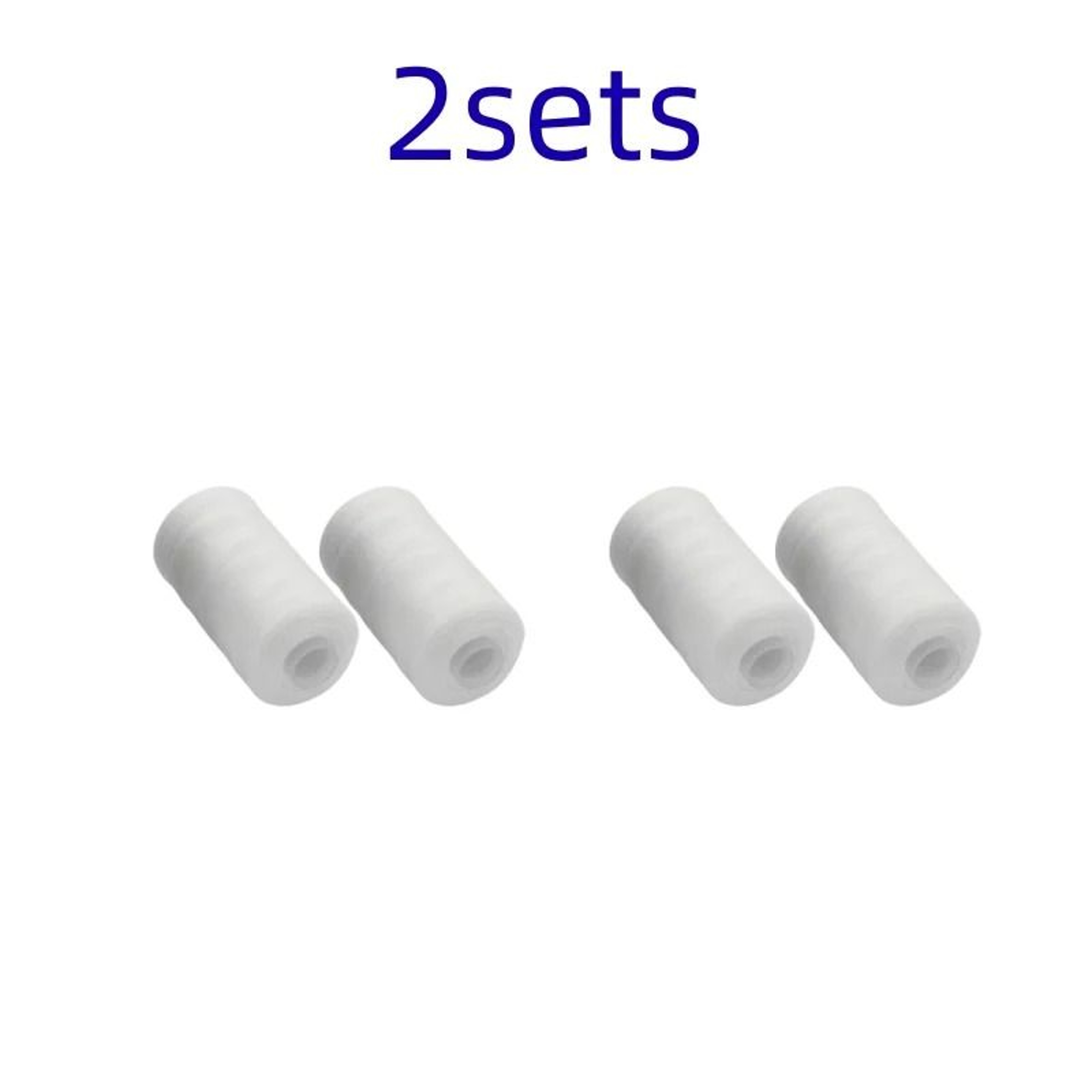500M Polyester Sewing Thread Spool Set Strong  Durable Thread For Hand  Machine Sewing 12