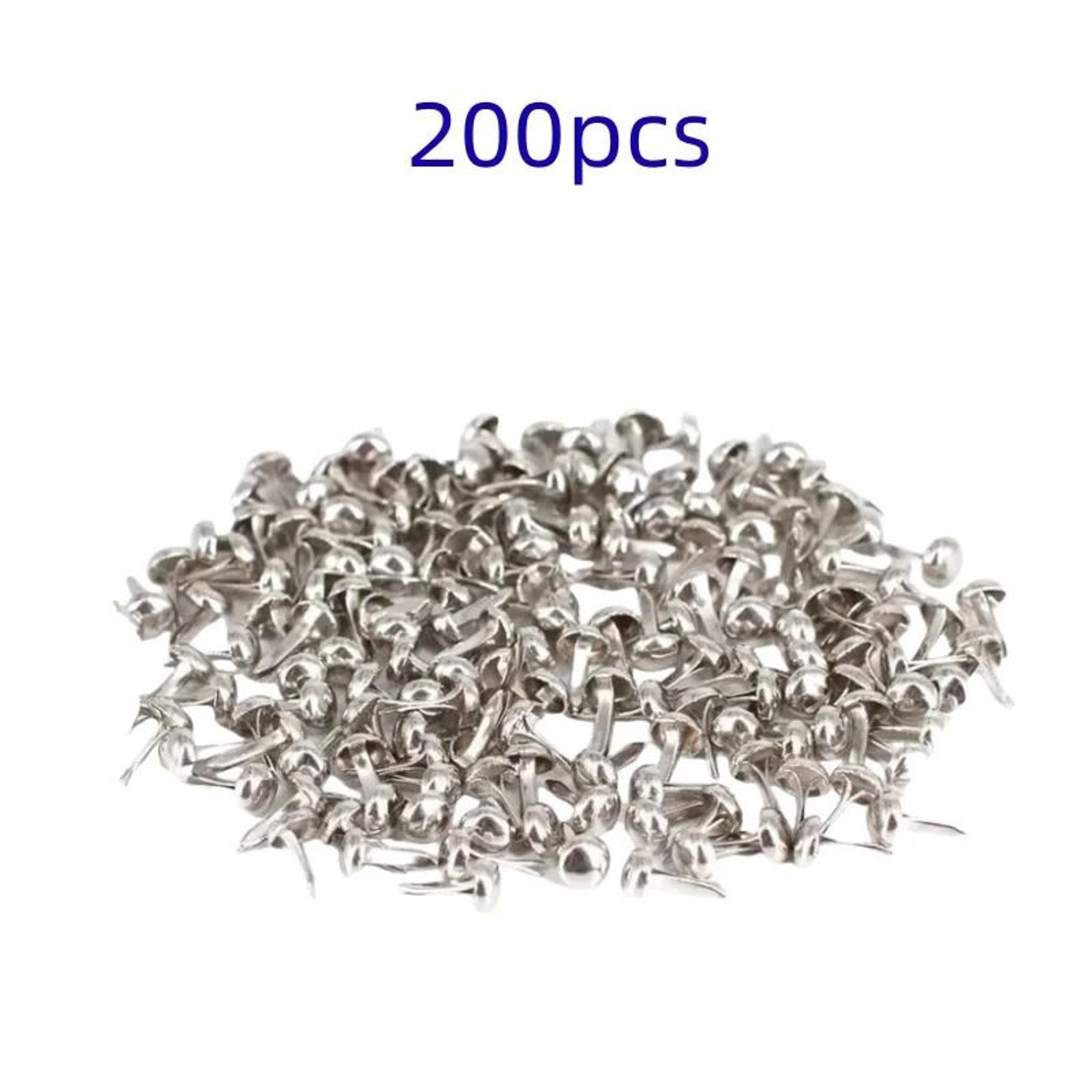 Mixed Pattern Round Metal Brads For DIY Scrapbooking Crafts  Paper Embellishments 16