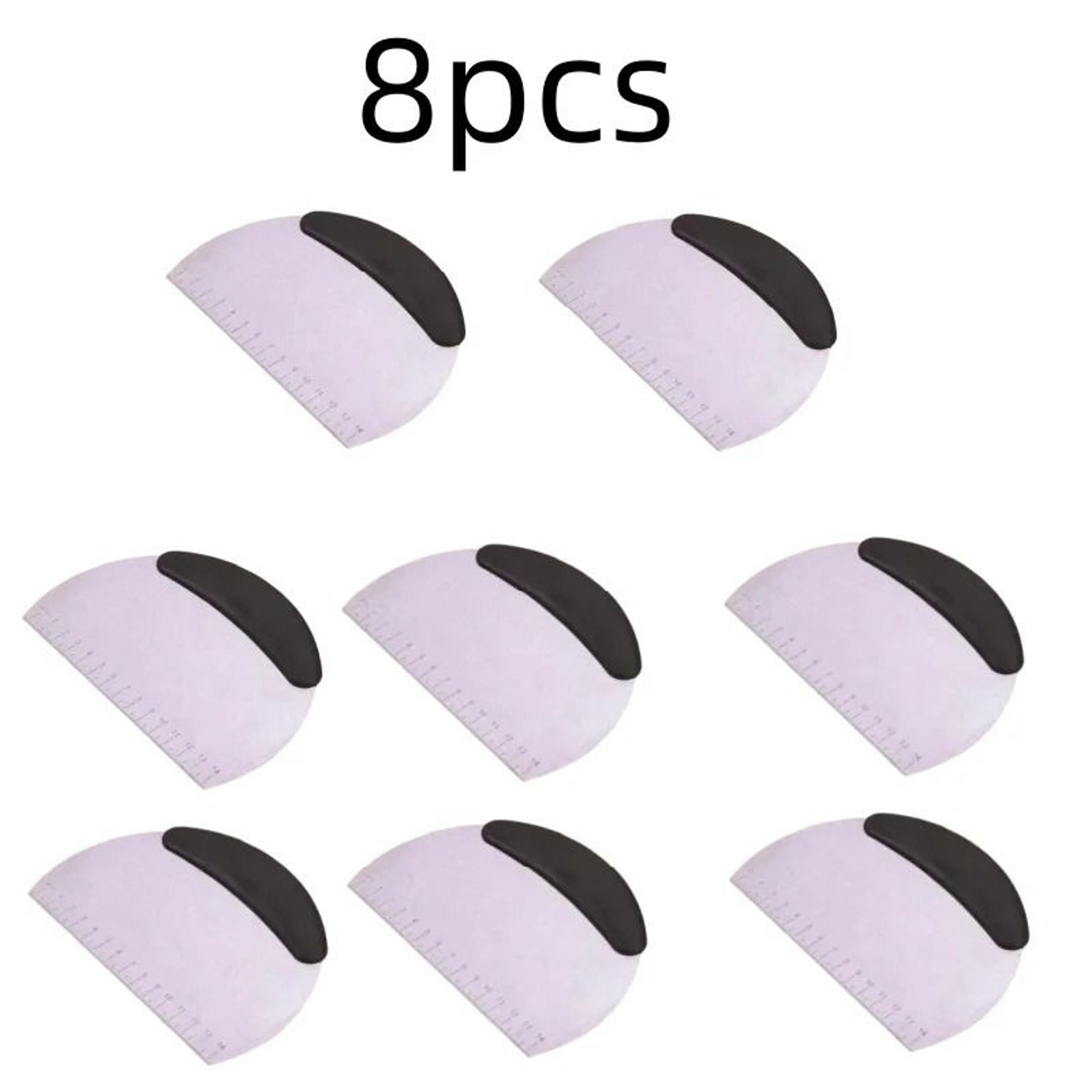 Stainless Steel Pastry Cutter  Bench Dough Scraper Chopper With Measuring Scale 14