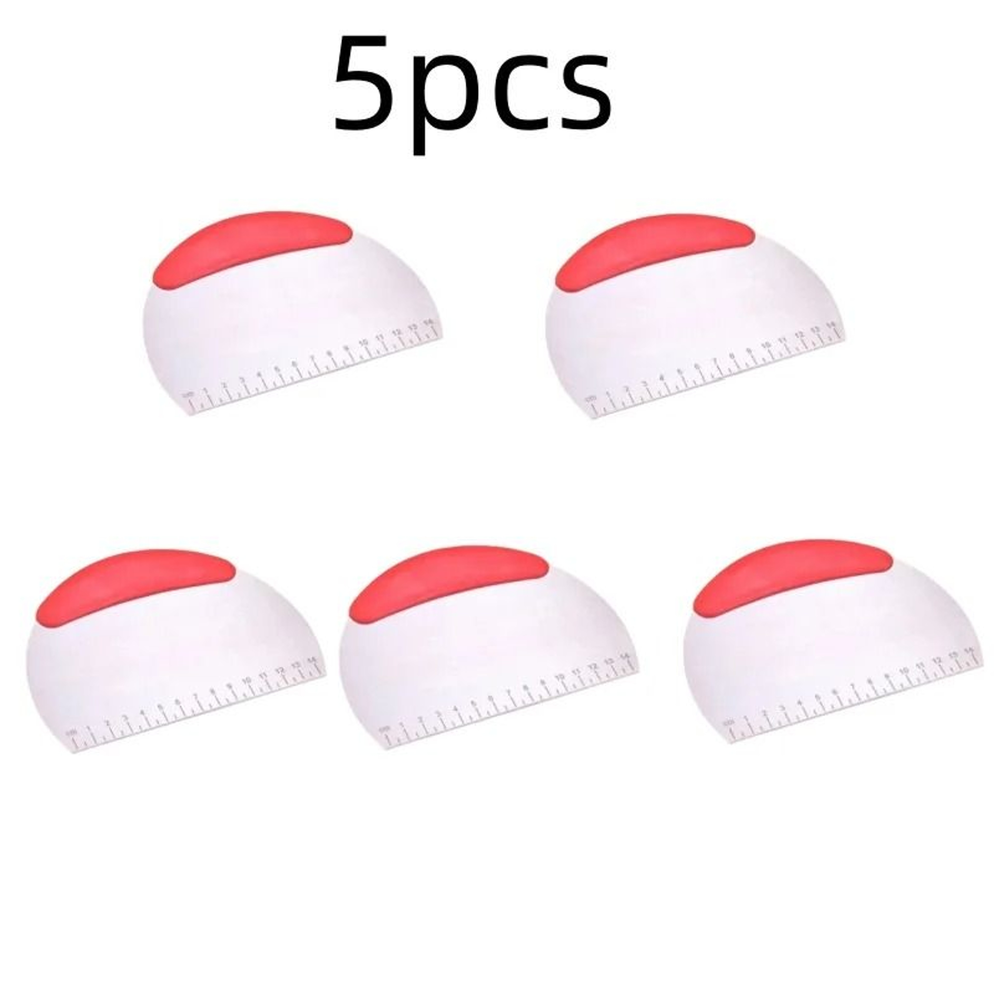 Stainless Steel Pastry Cutter  Bench Dough Scraper Chopper With Measuring Scale 22