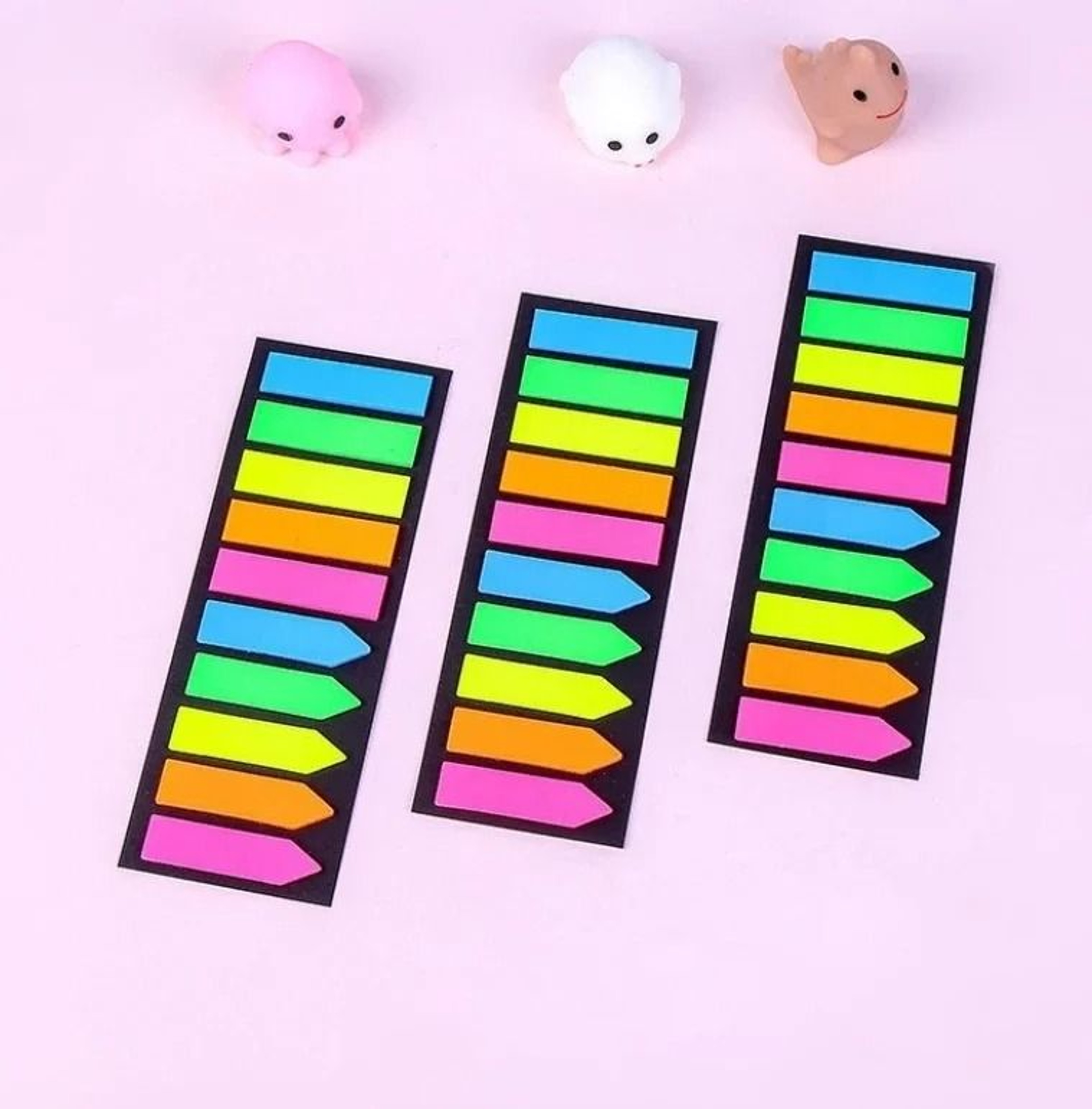 200 Sheets Transparent Sticky Notes  Clear Bookmark Index Tabs Set 2