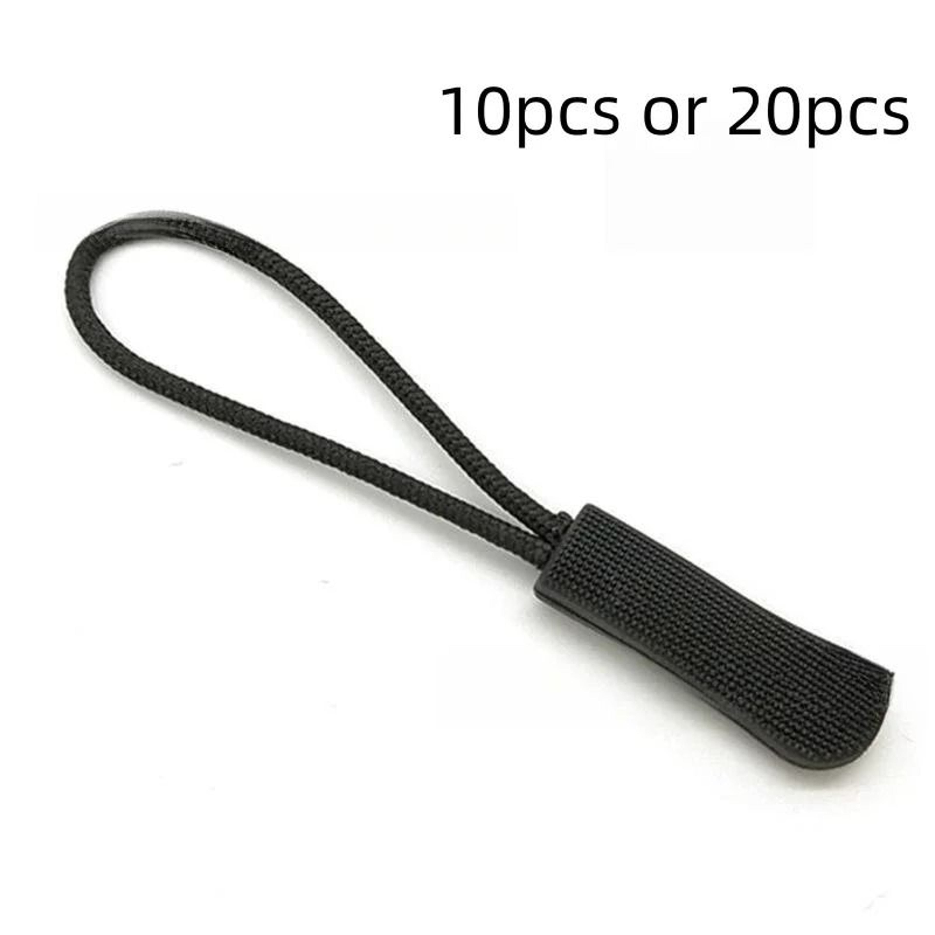 1020Piece Zipper Pull Replacement Cord Tabs  Broken Zip Fixer Clips 9
