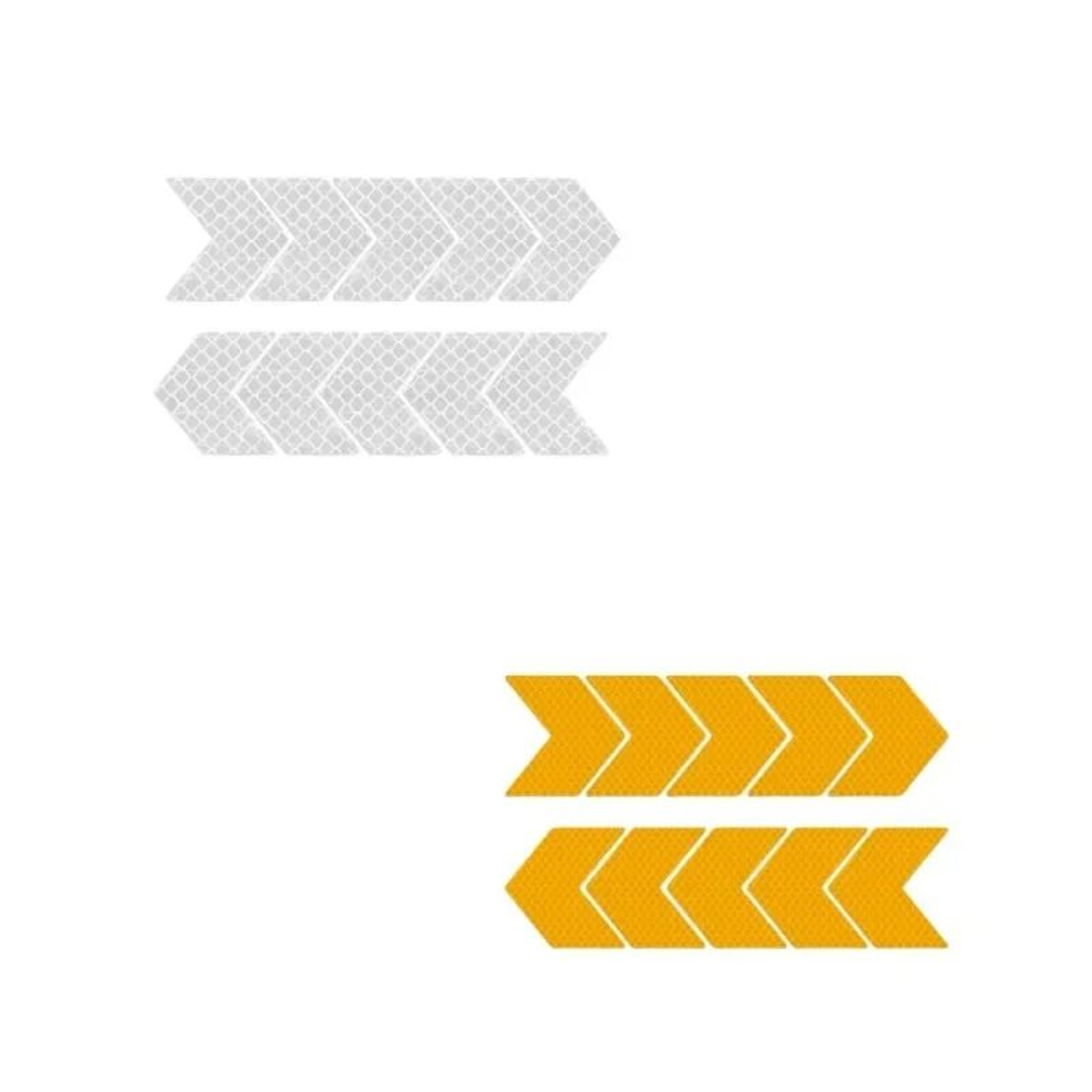 Arrow Reflective Bike Frame Stickers  Safety Cycling Decal Tape 16
