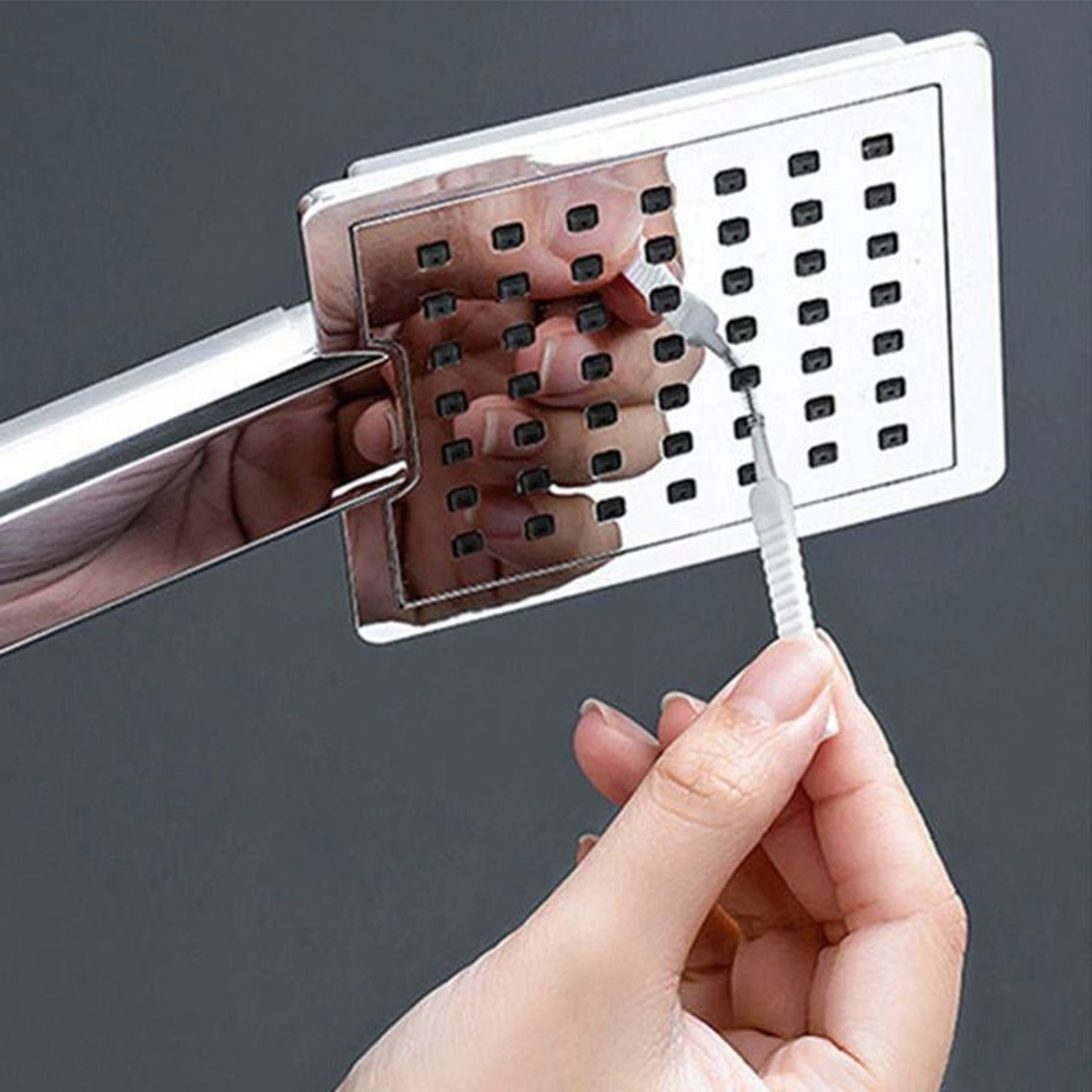 Micro Nylon Shower Head Cleaning Brush  AntiBlocking Nozzle Hole Cleaner 1