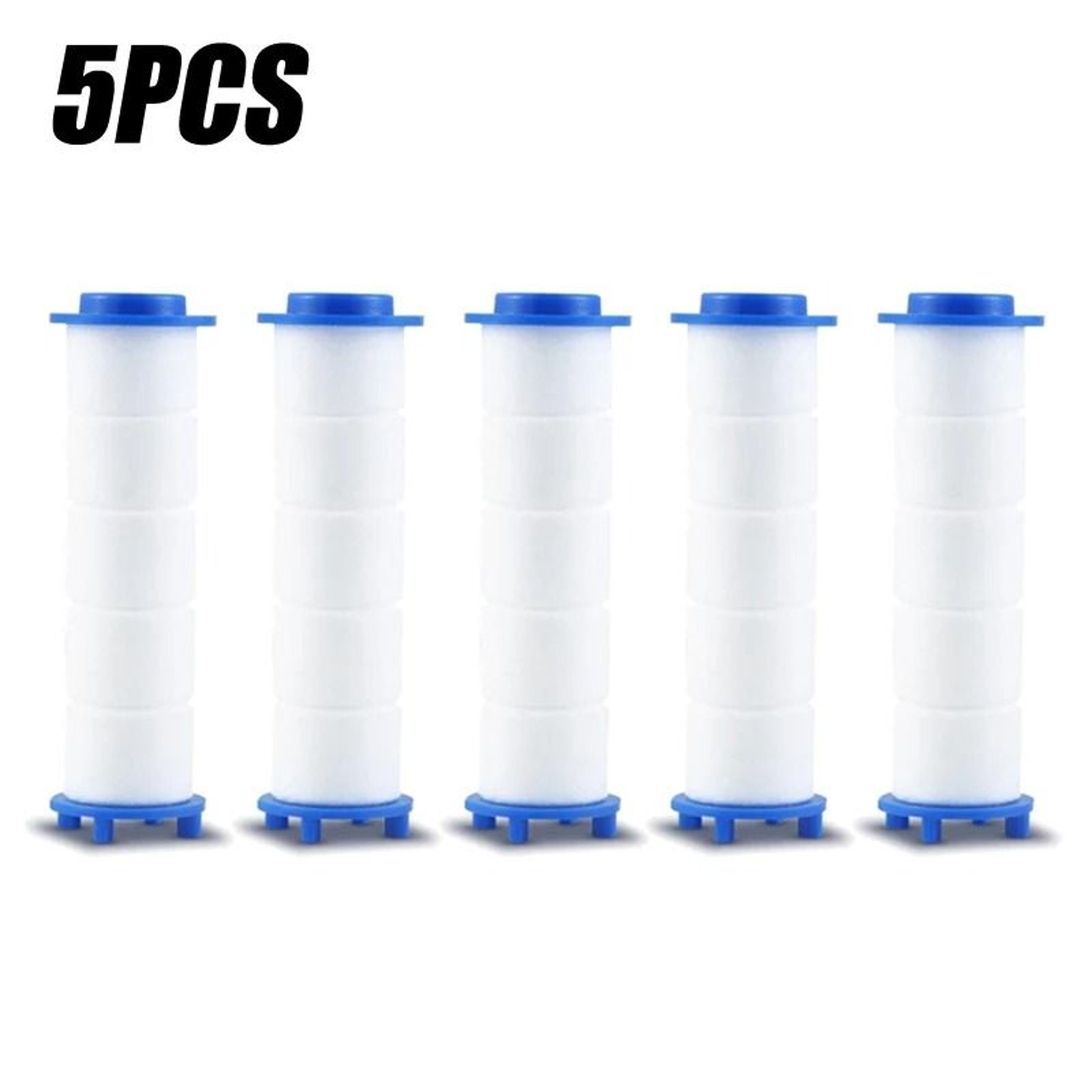 50PCS Shower Head Filter Replacements  Hard Water Purifying PP Cotton Cartridges 8