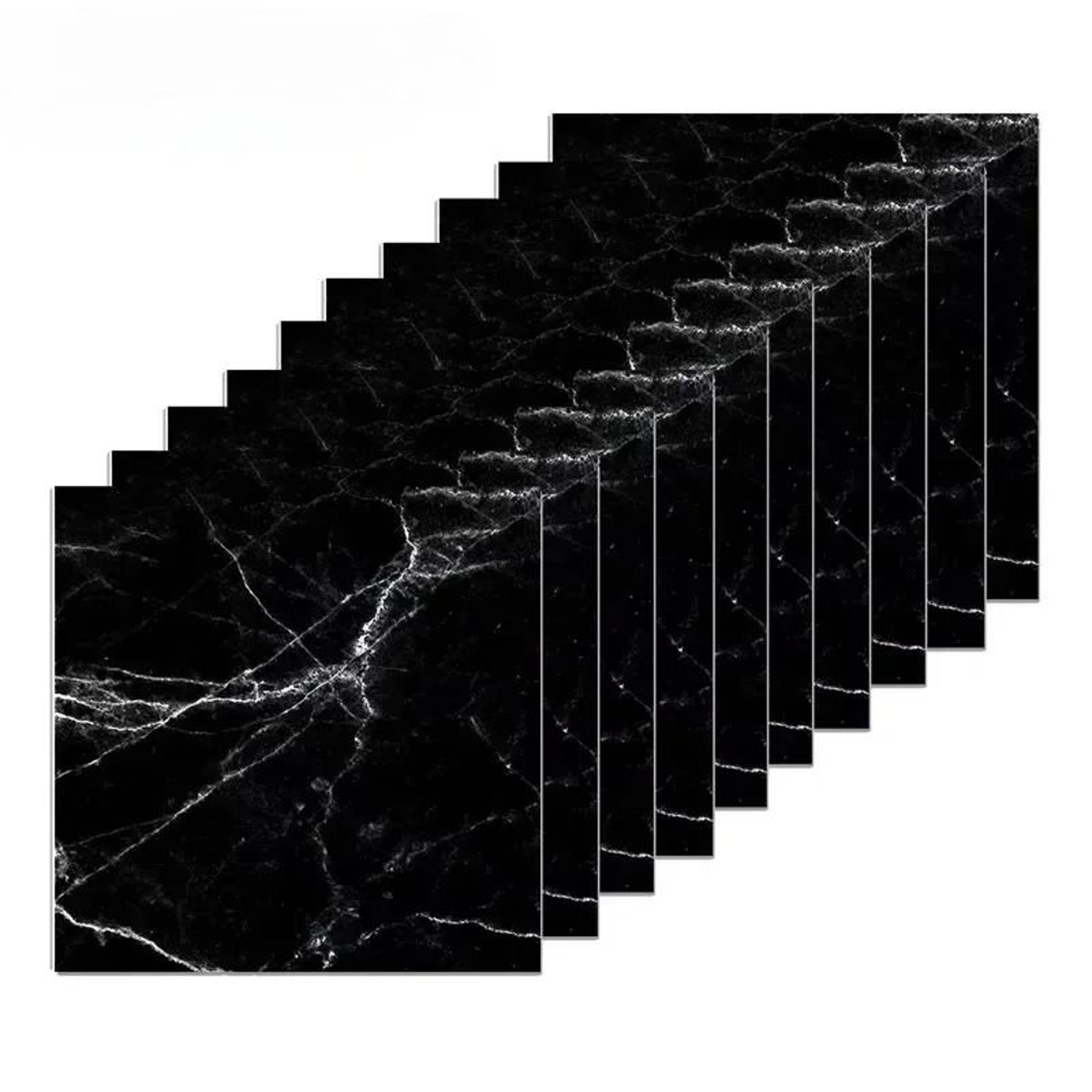3D Imitation Marble Tile Stickers  Waterproof SelfAdhesive Wall  Floor Renovation Decals 11