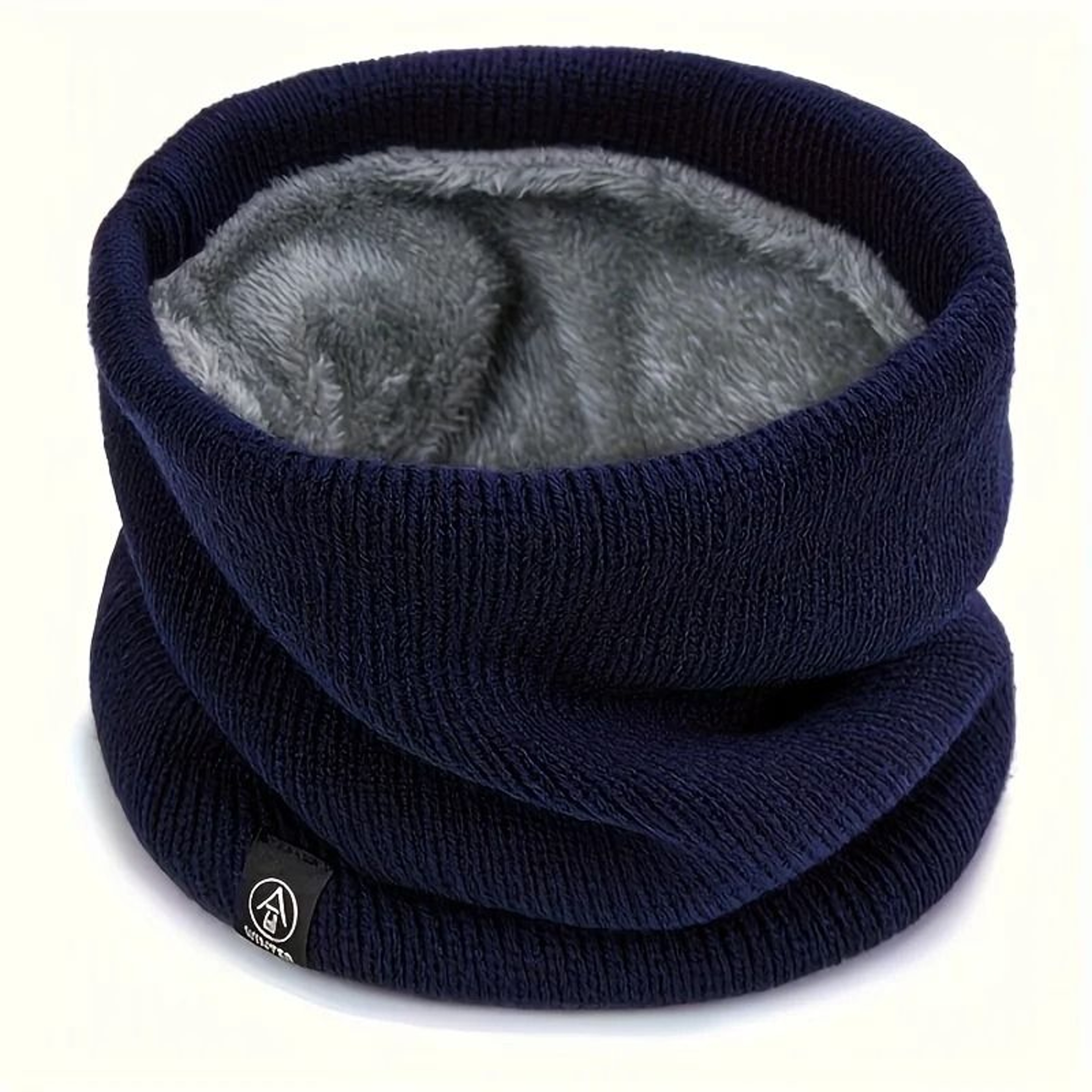 Winter FleeceLined Neck Warmer Scarf  Soft Windproof Thermal Gaiter For Men  Women 4