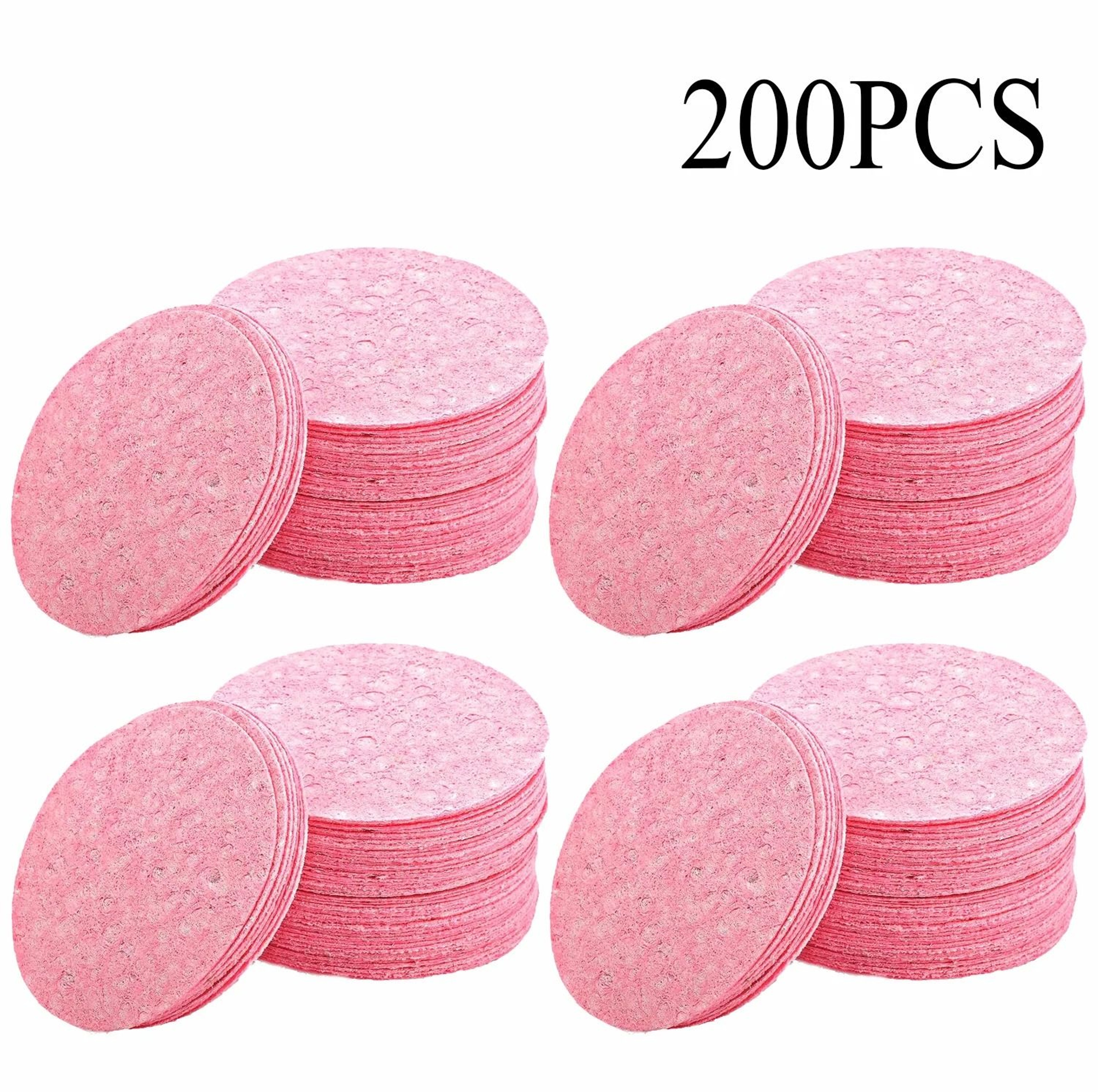 Compressed Facial Sponge Cleansing Pads  LatexFree Exfoliating Makeup  Skin Care Sponges 13