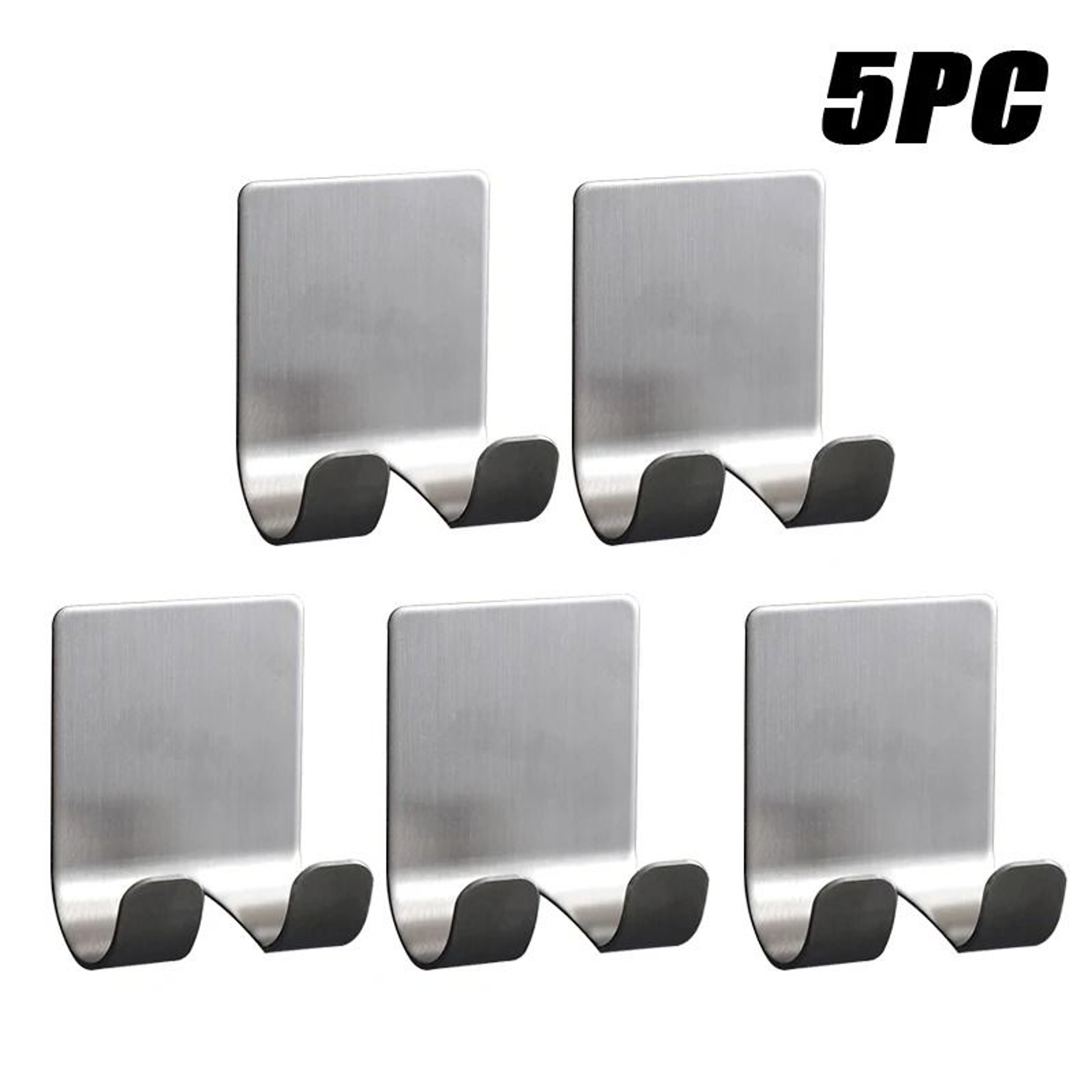 NoPunch Adhesive Razor Holder Hooks  Waterproof WallMounted Storage Hooks For Bathroom  Shower Shel 13