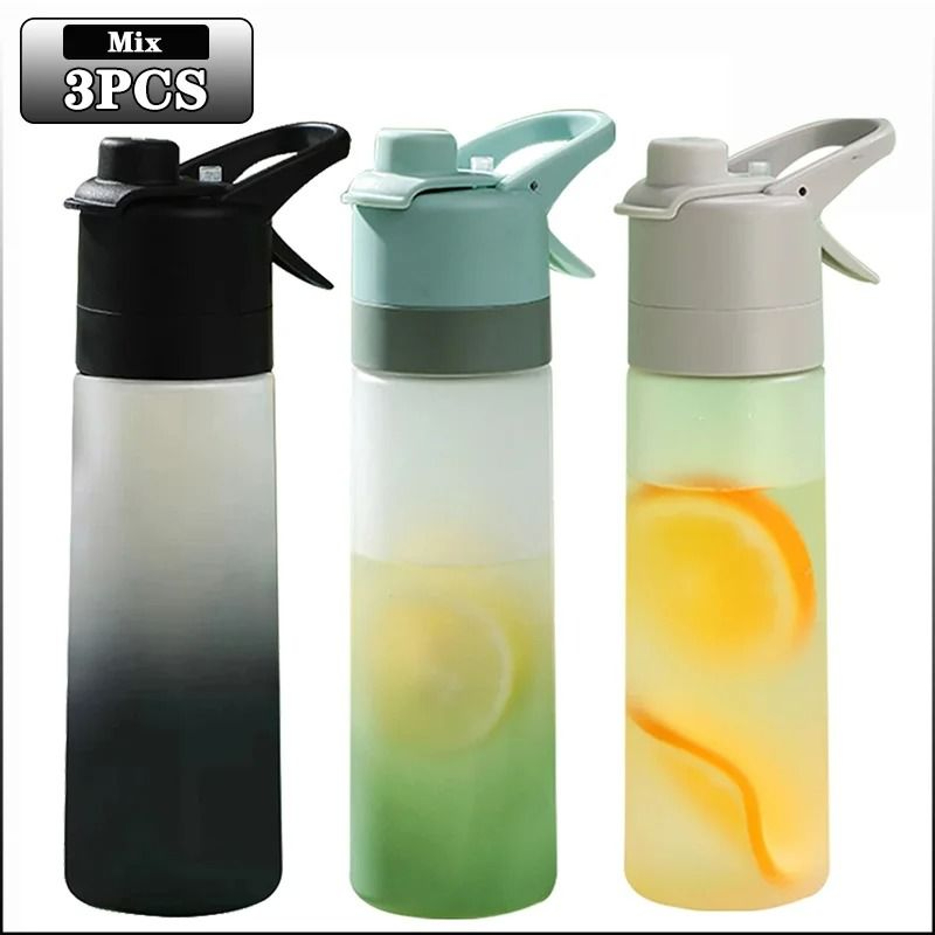 Large Capacity Gradient Spray Water Bottle 650 Ml 17