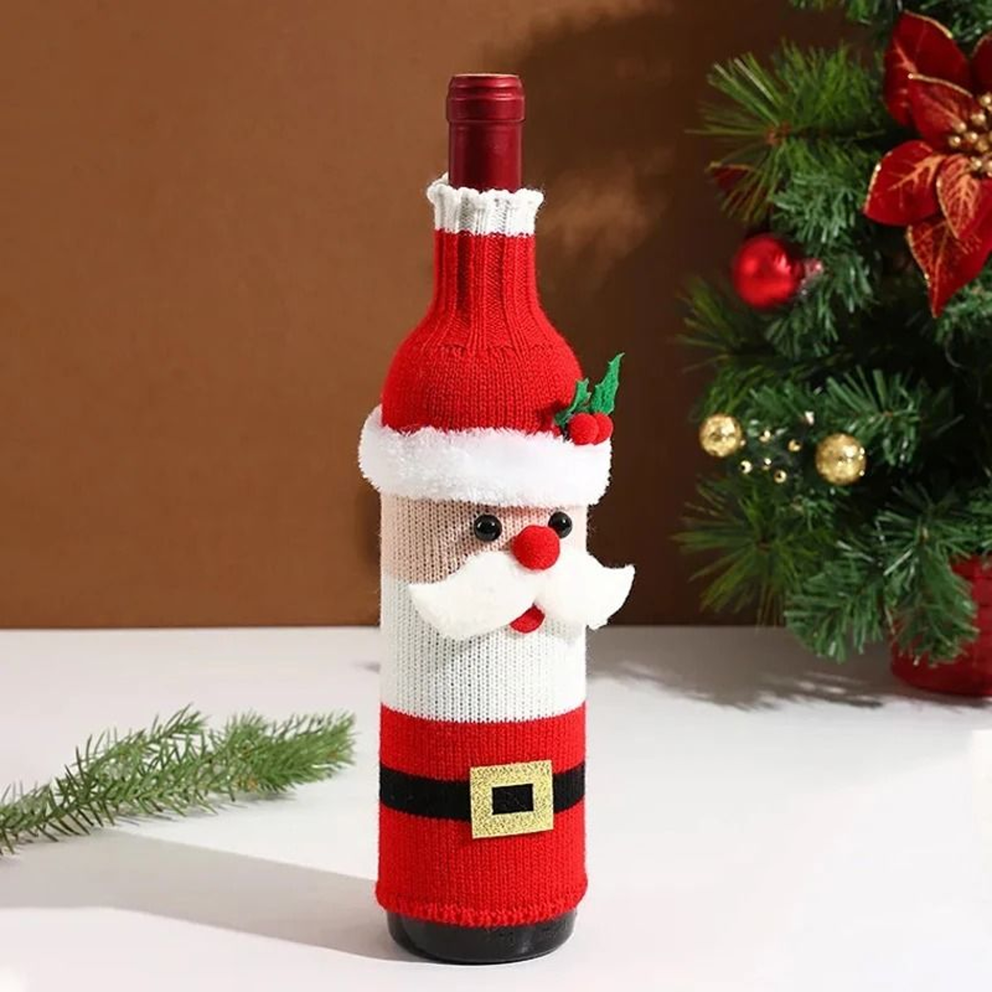 Christmas Sweater Wine Bottle Covers 7