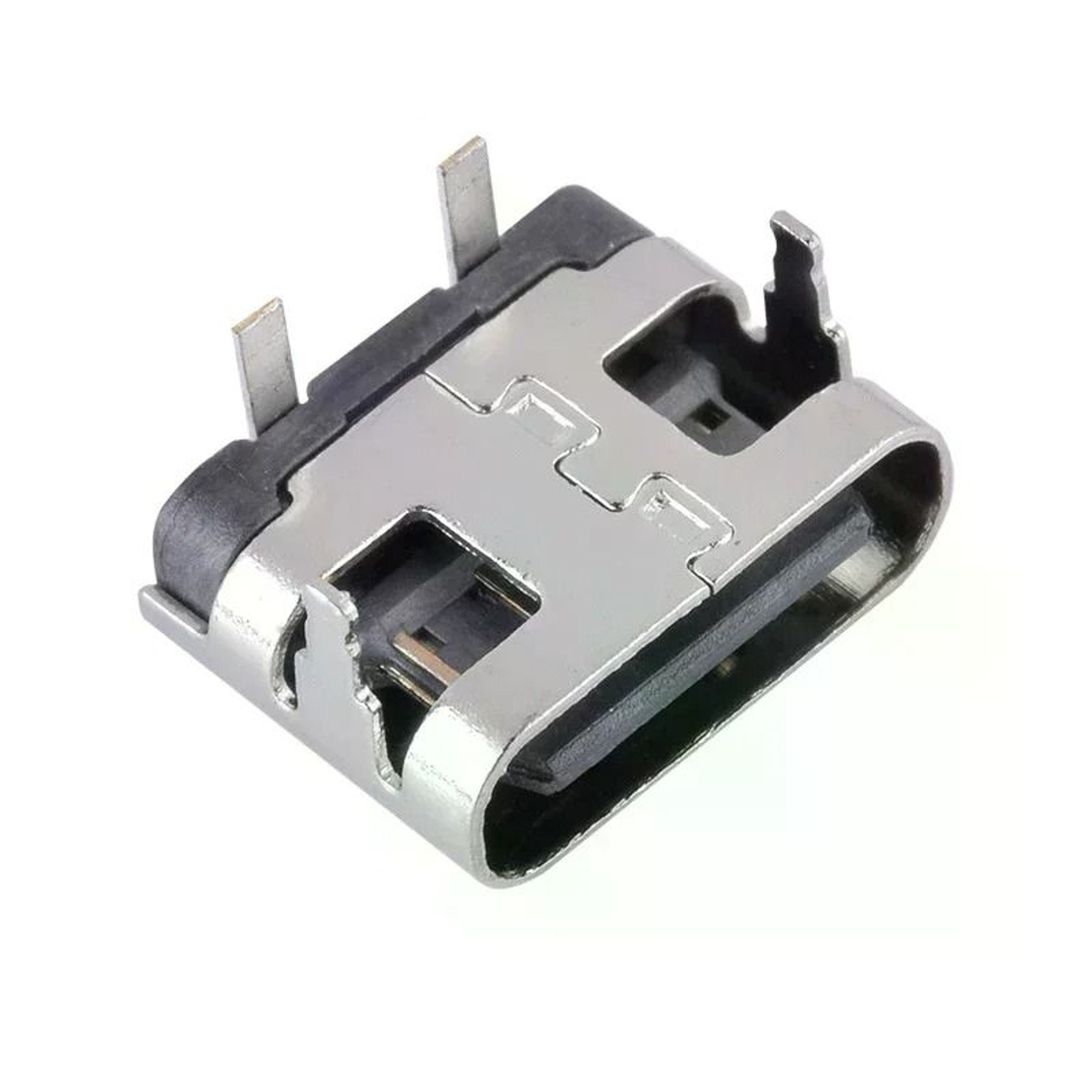 10Pcs 2Pin Micro USB TypeC Female Power Jack Charging Port Connectors 1