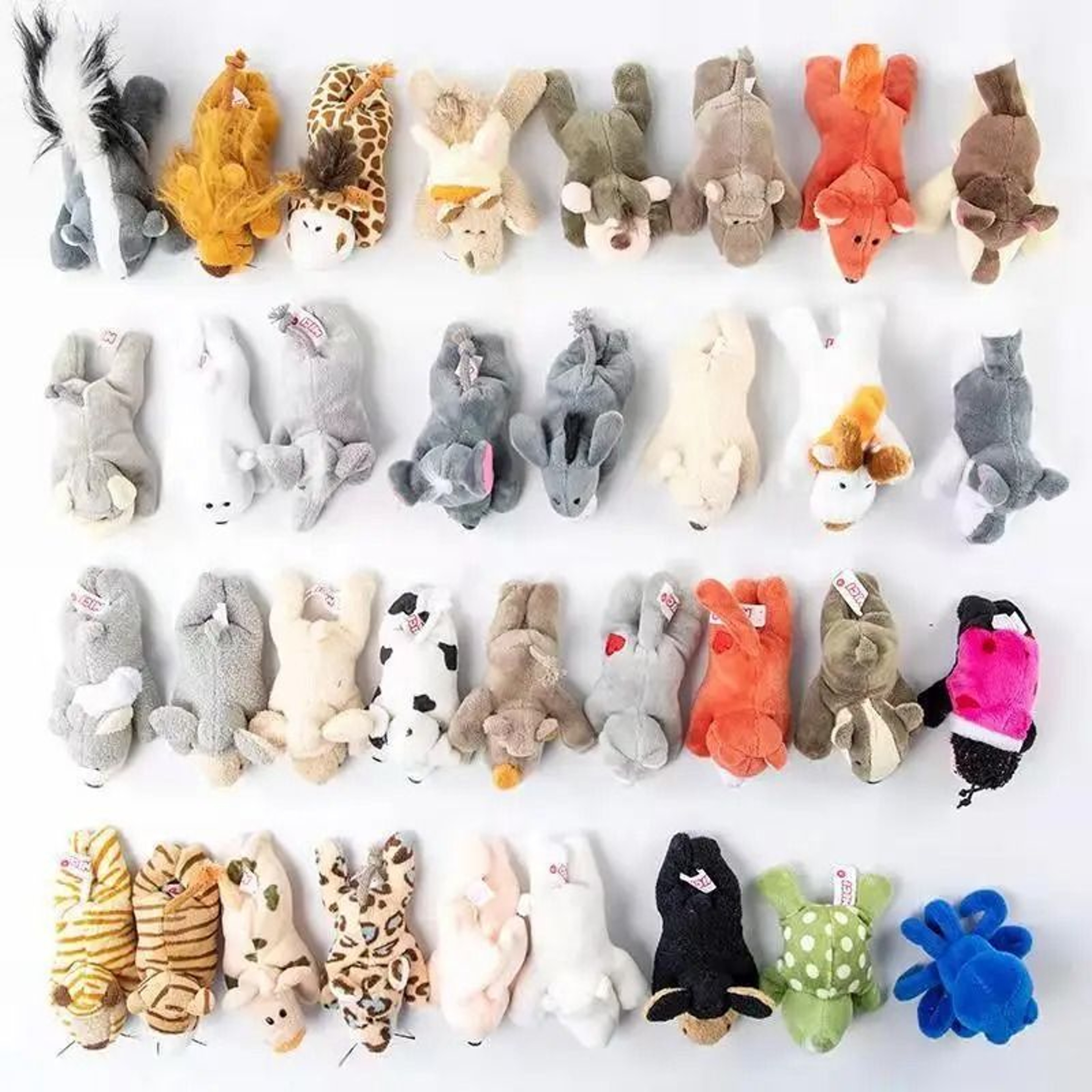 Cute Plush Animal Refrigerator Magnet Soft Plush MultiFunctional Fridge Sticker 0