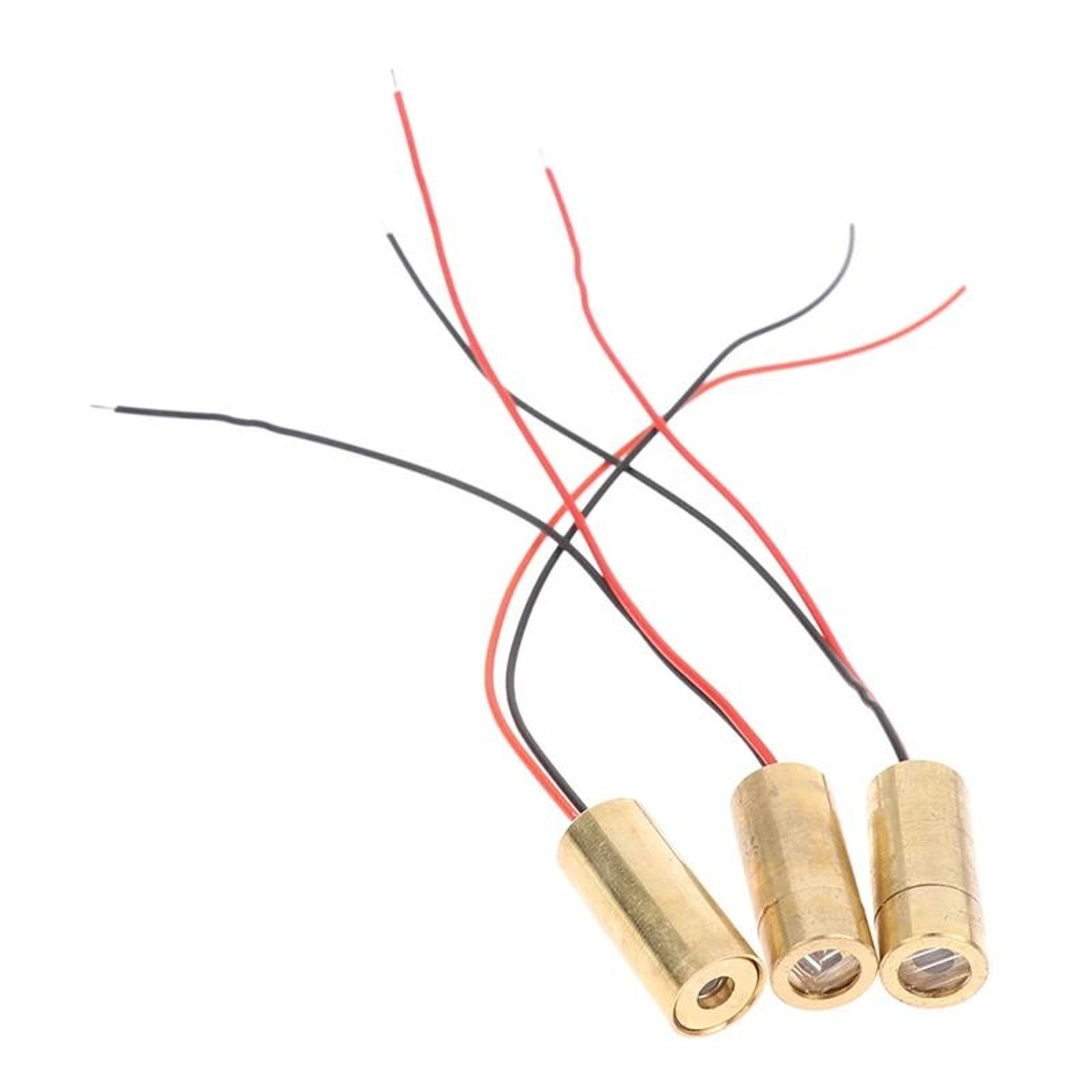 Red Copper Laser Diode Module 650nm 9mm 3V 50mW Line  Point  Cross 4
