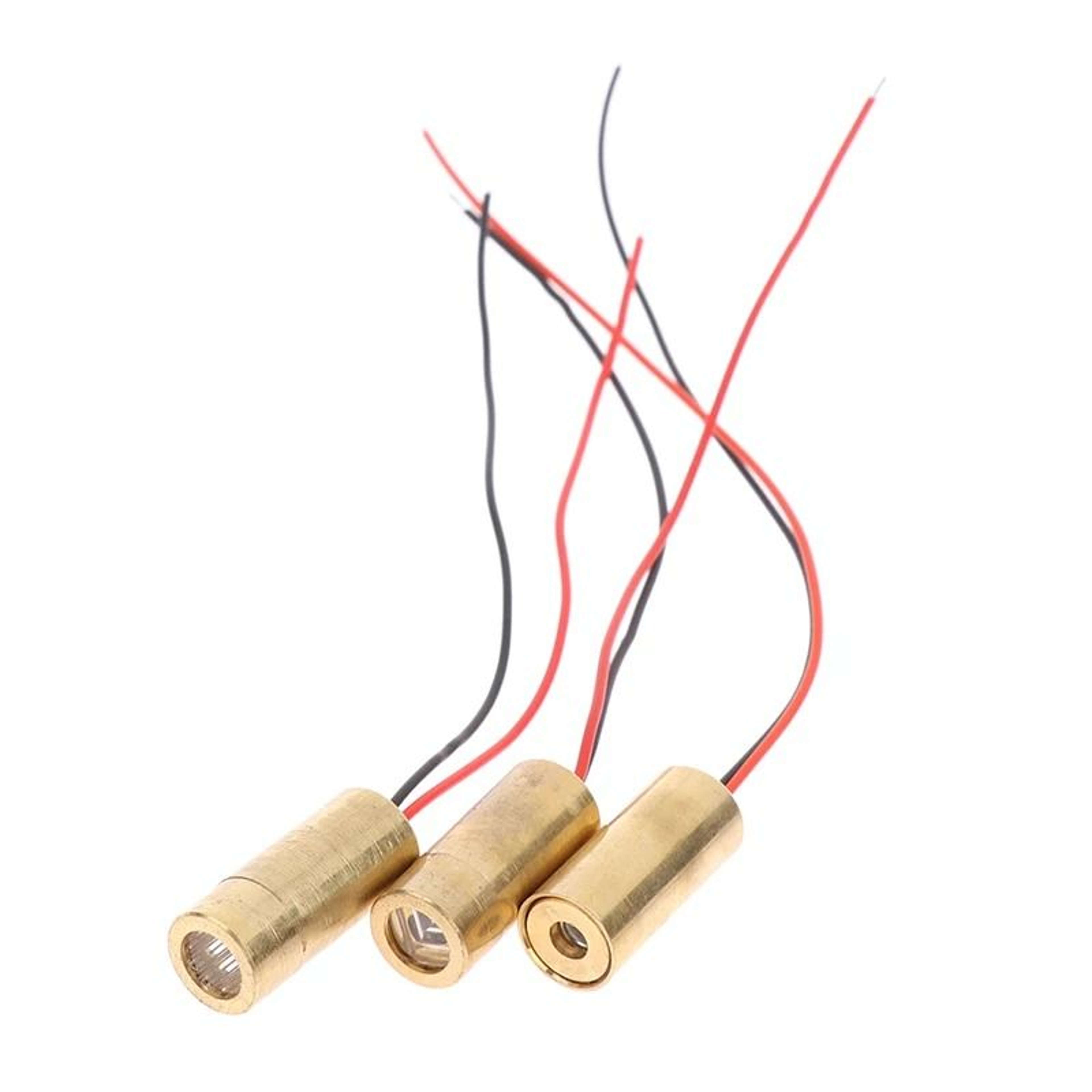 Red Copper Laser Diode Module 650nm 9mm 3V 50mW Line  Point  Cross 5