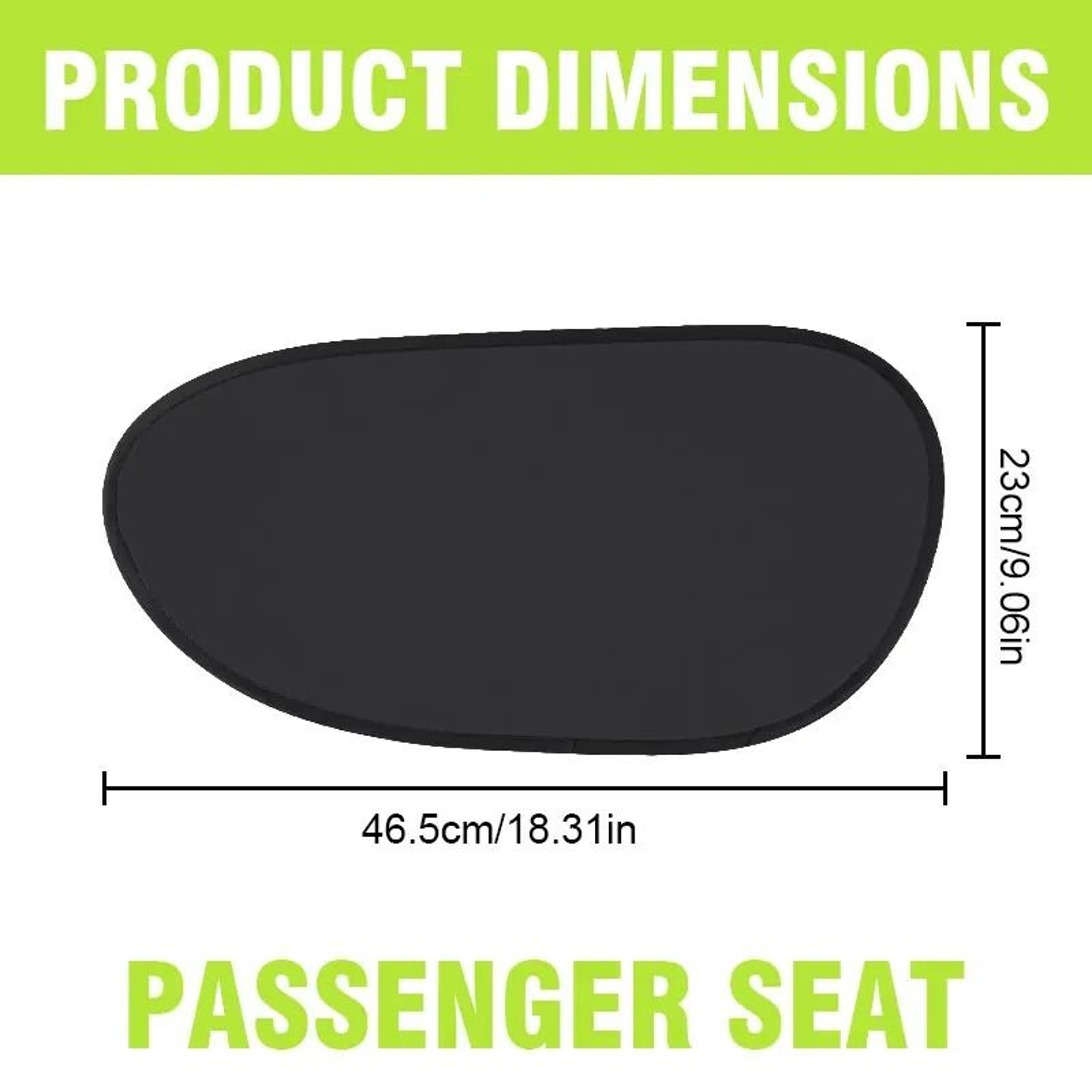 Static Cling Car Window Sunshades Electrostatic UV Blocking AntiGlare Film 7