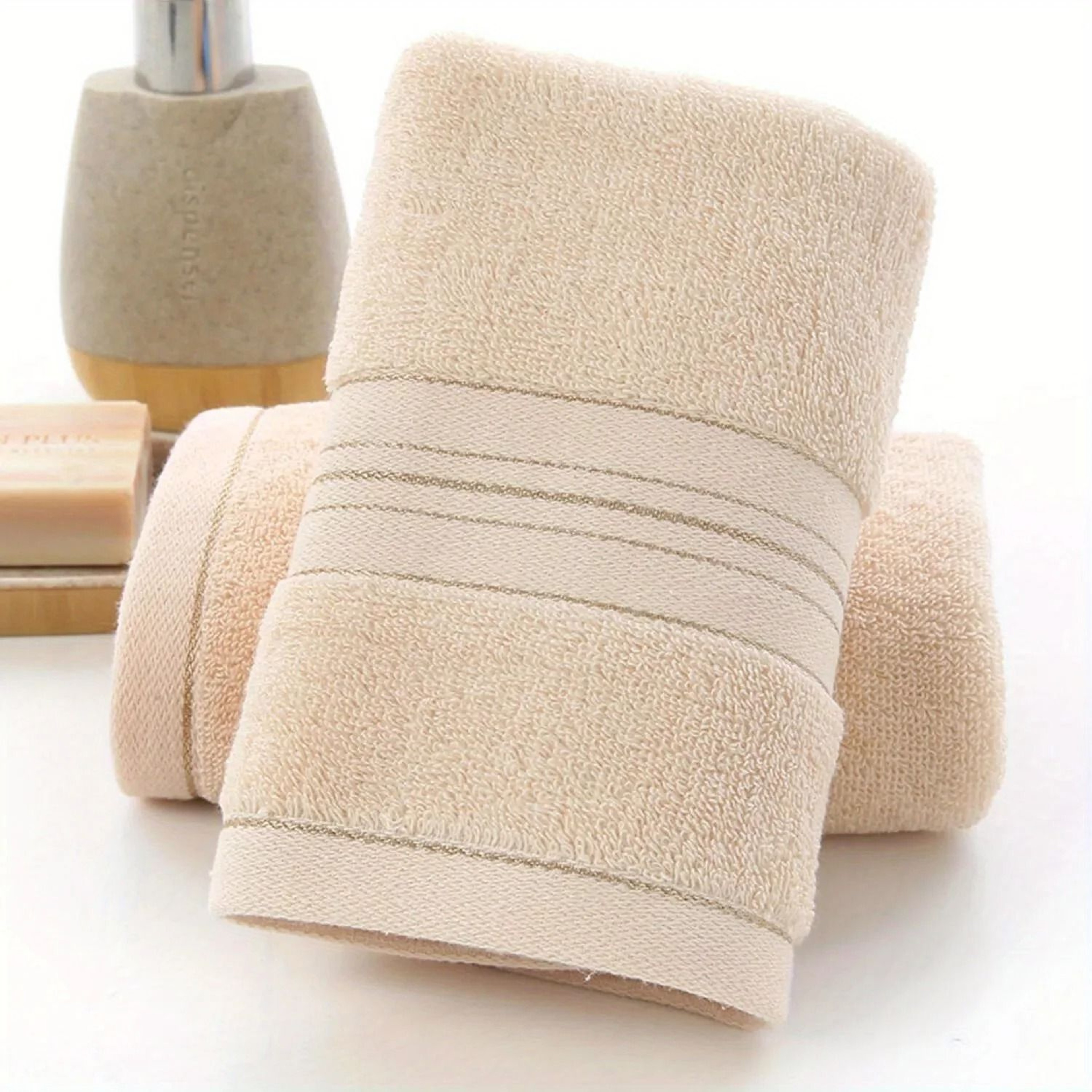 100 Pure Cotton QuickDry Bath Towel 32x72cm Soft Absorbent Hand Towel 8