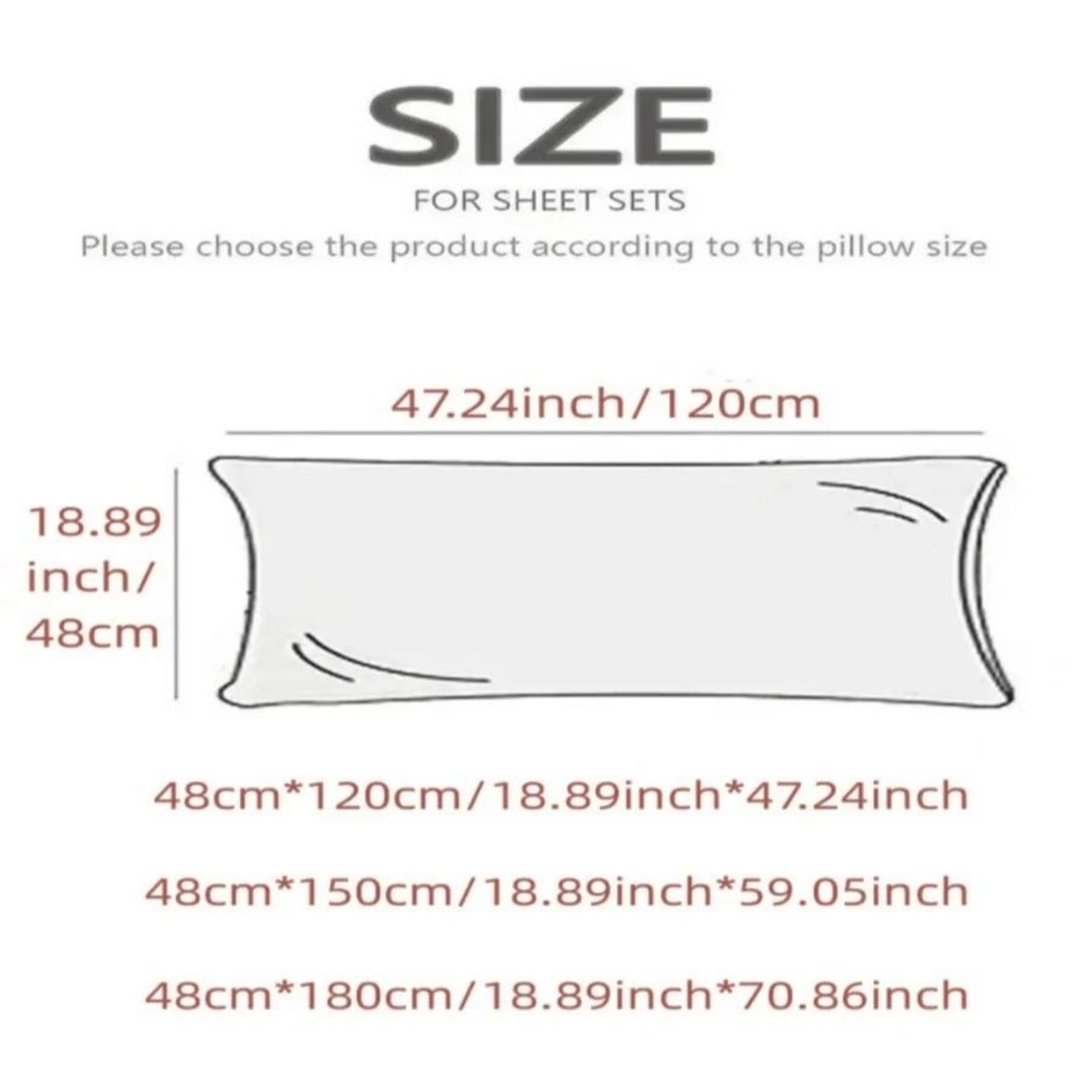Solid Color Soft Plush Long Pillowcase Decorative Body Pillow Cover Without Core 3